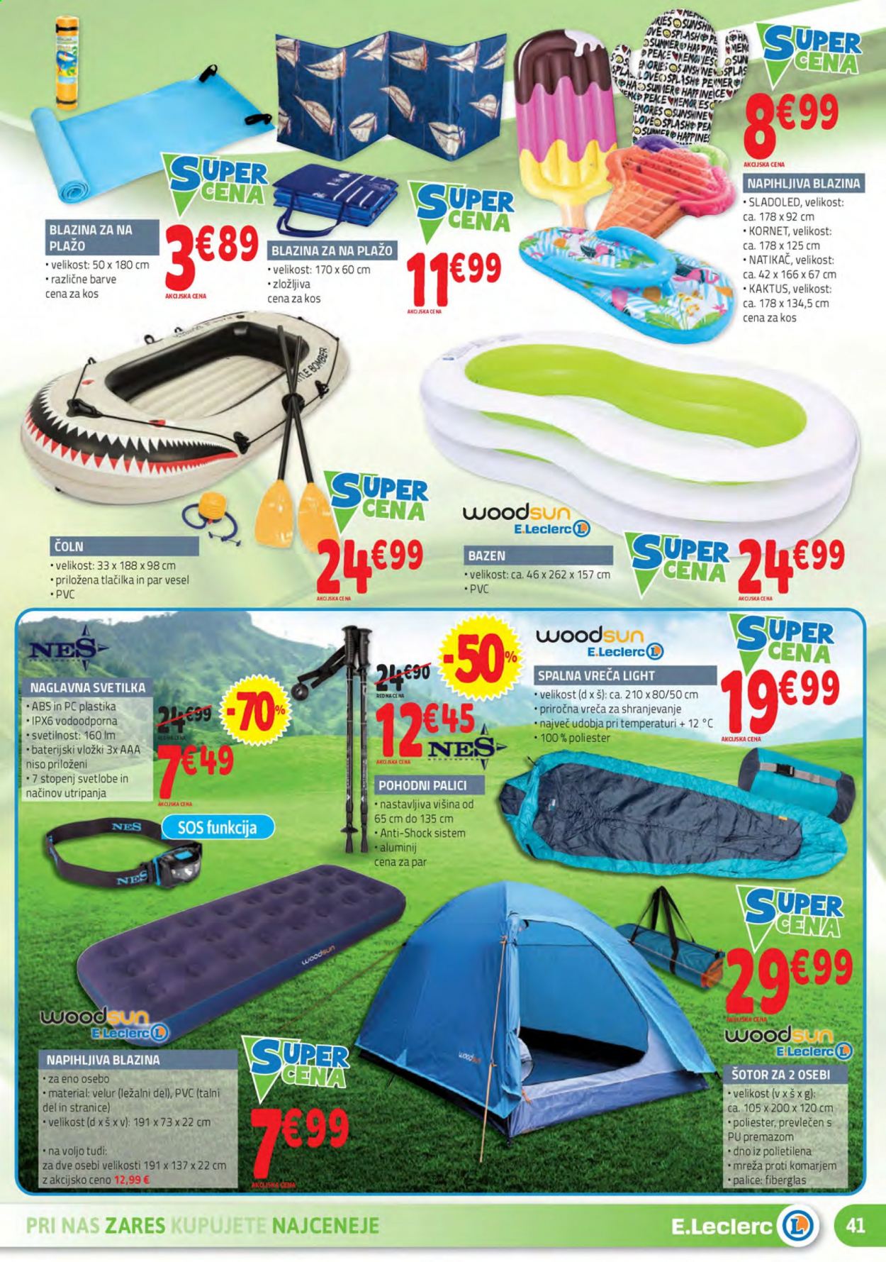 E.Leclerc katalog - 9.6.2021 - 19.6.2021. Stran 41