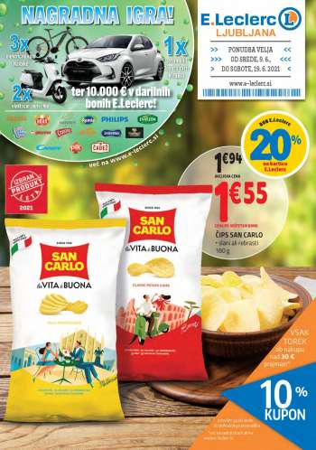 E.Leclerc katalog - 09.06.2021 - 19.06.2021.