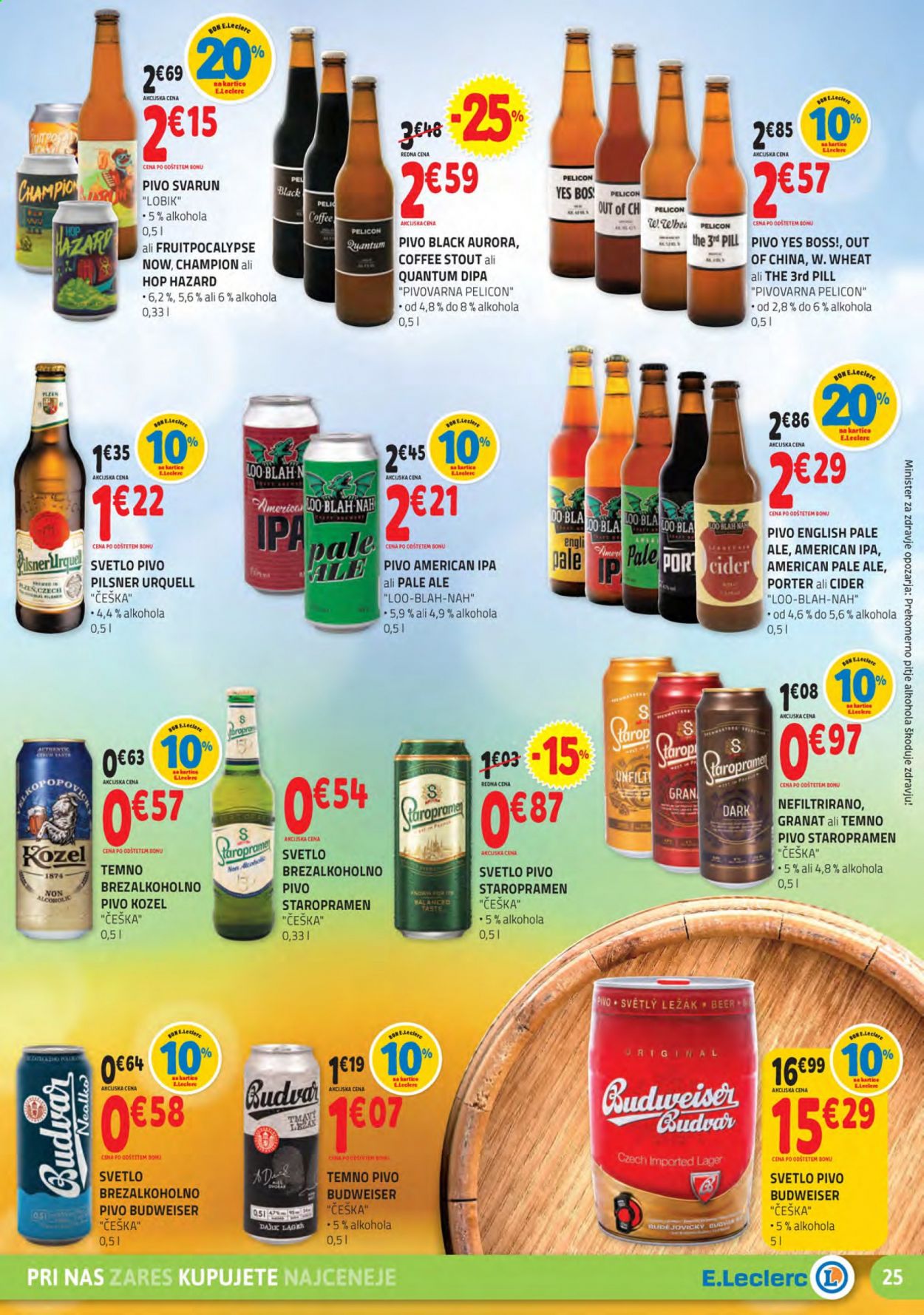 E.Leclerc katalog - 9.6.2021 - 19.6.2021. Stran 25