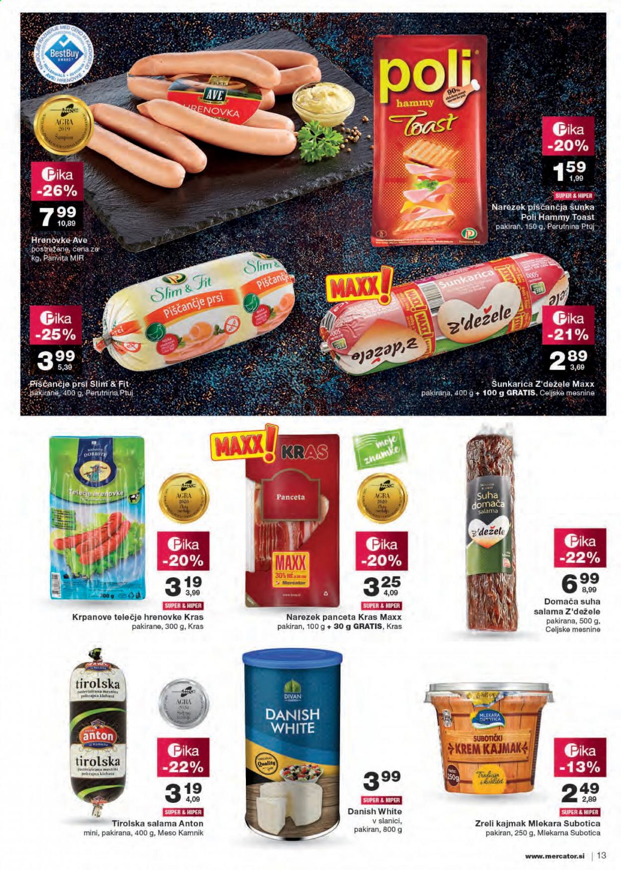 Mercator katalog - 10.6.2021 - 16.6.2021. Stran 13
