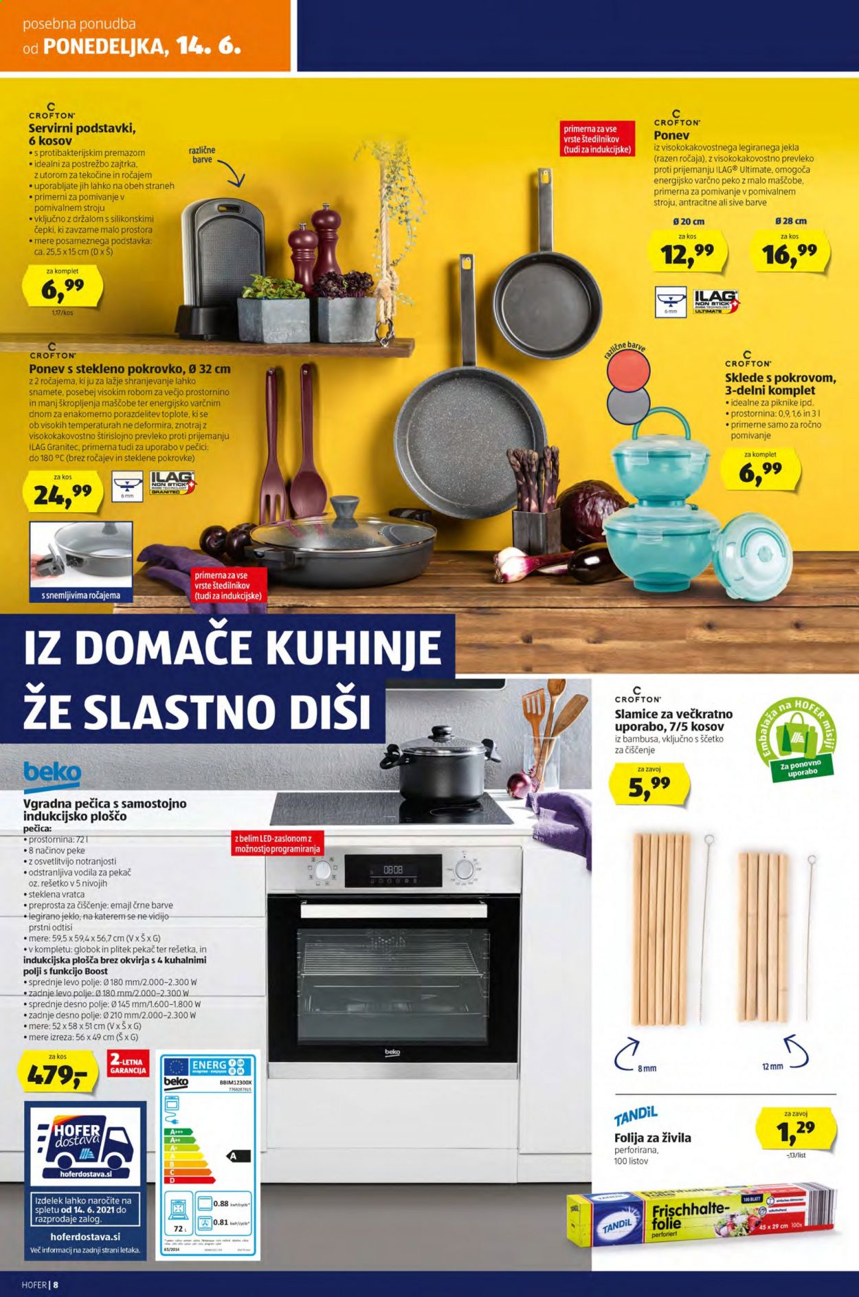 Hofer katalog - 11.6.2021 - 19.6.2021. Stran 8