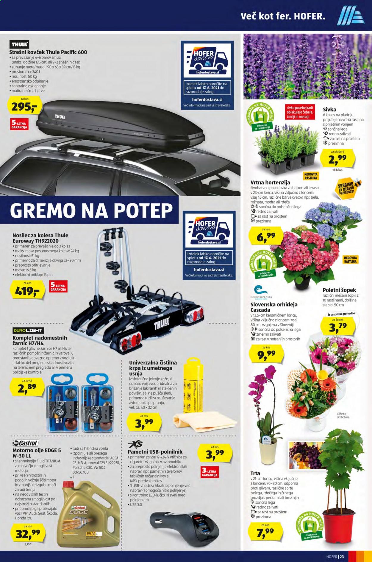Hofer katalog - 11.6.2021 - 19.6.2021. Stran 23