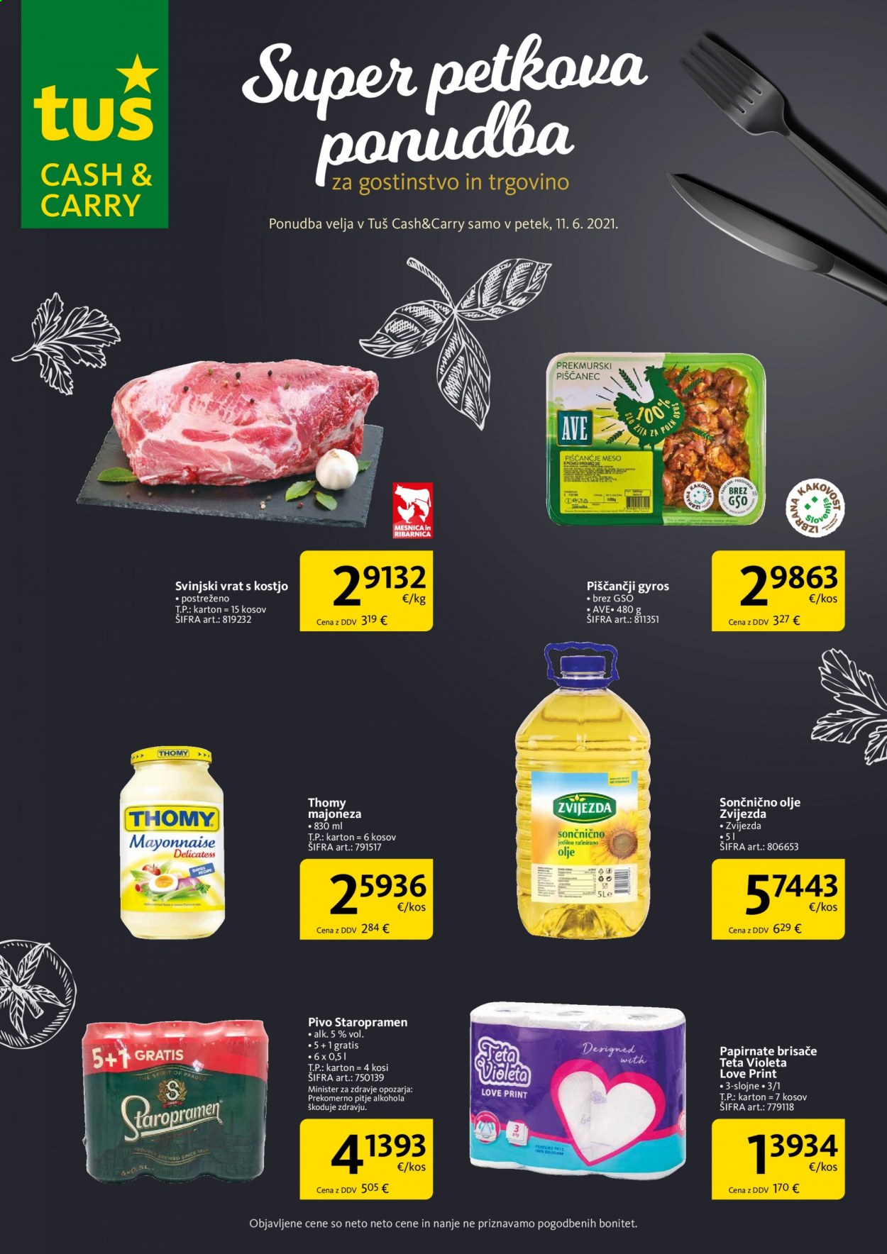 Tuš Cash & Carry katalog - 11.6.2021 - 11.6.2021. Stran 1
