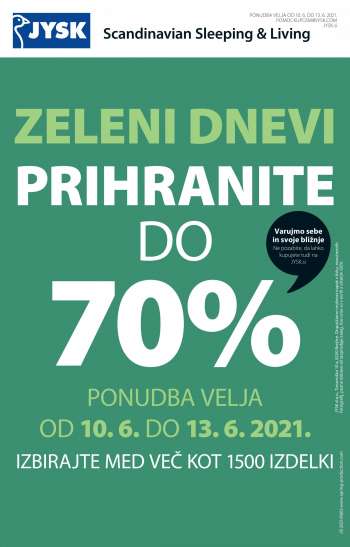 JYSK katalog - 10.06.2021 - 13.06.2021.