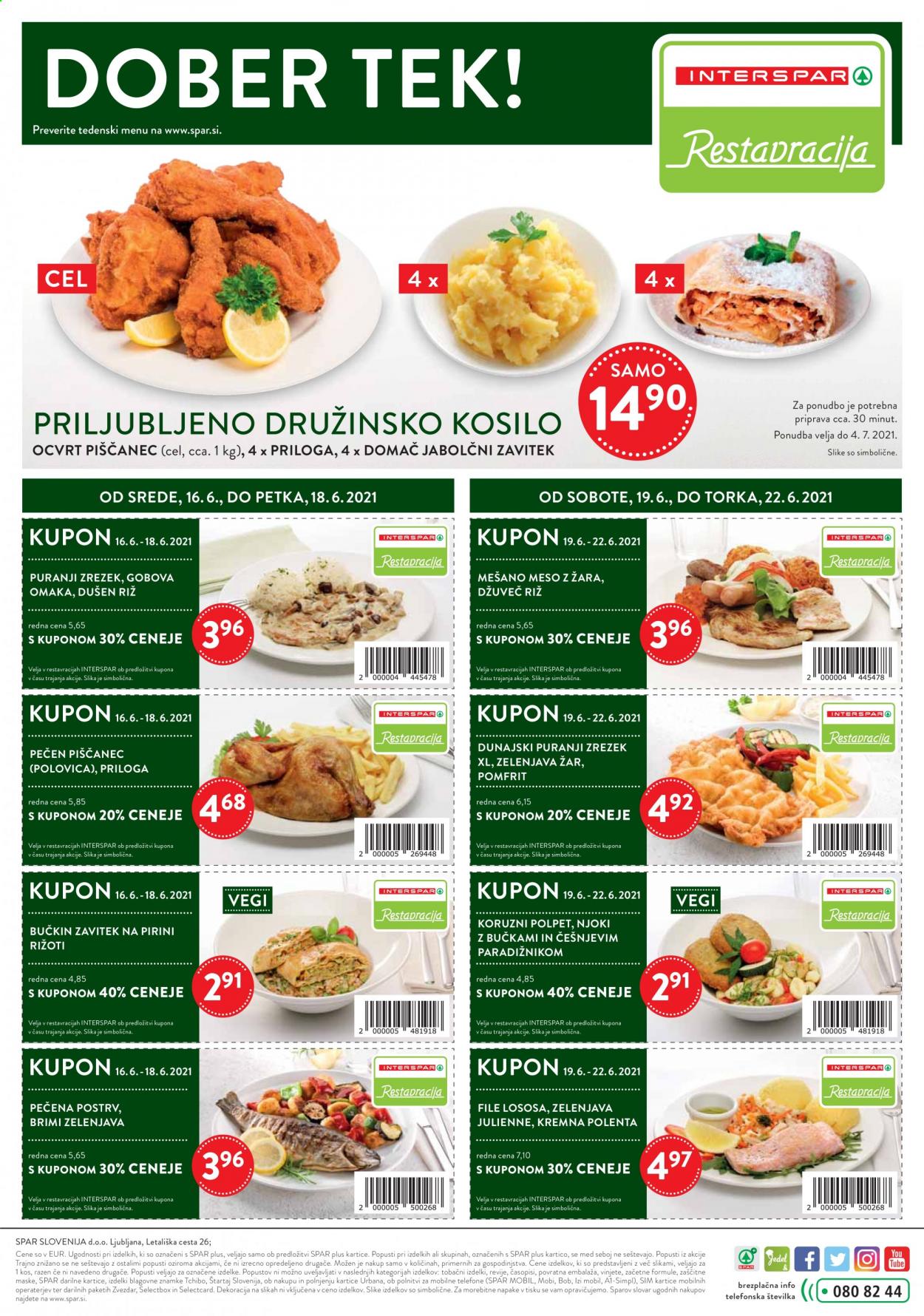 INTERSPAR katalog - 16.6.2021 - 22.6.2021. Stran 8