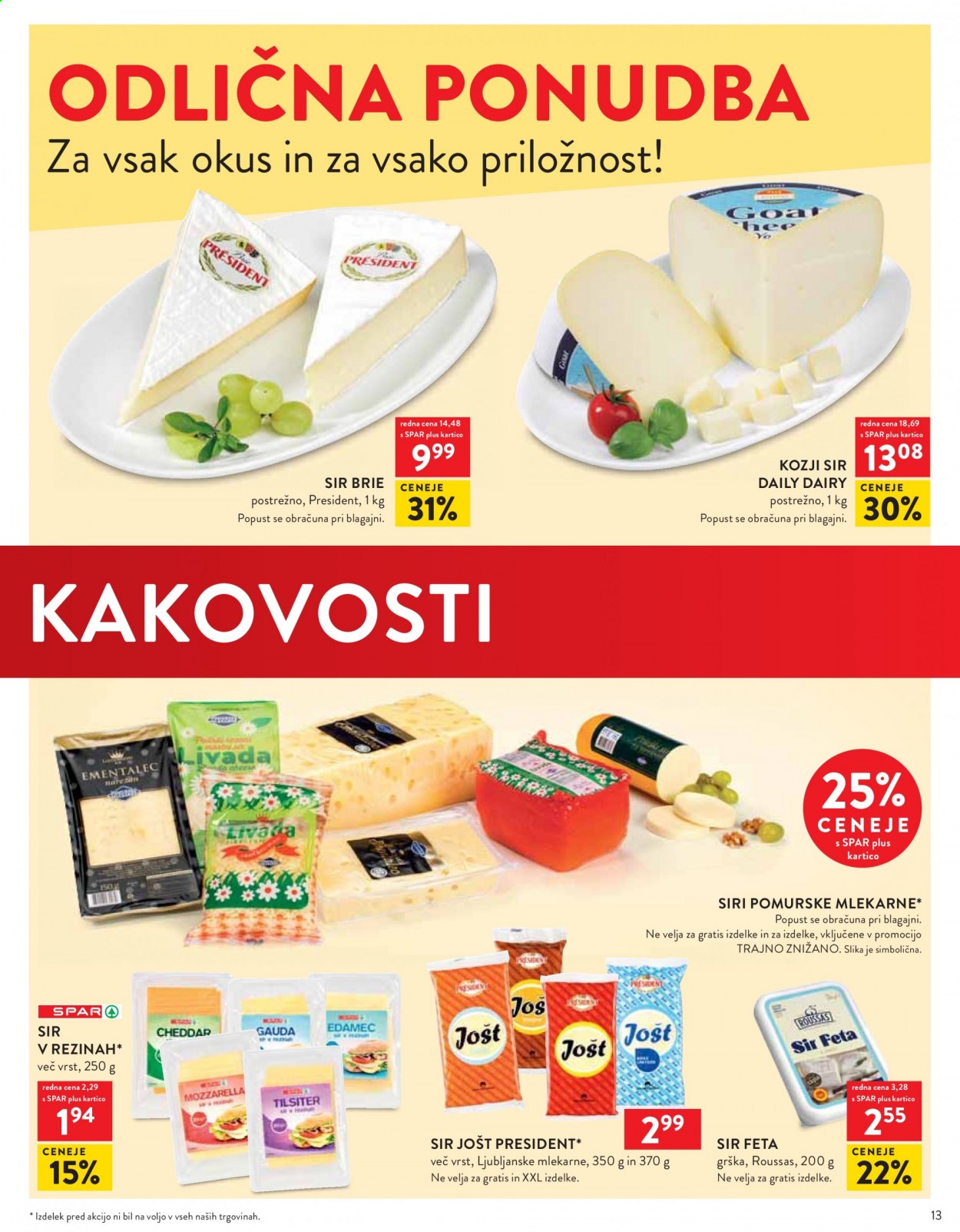 SPAR katalog - 16.6.2021 - 29.6.2021. Stran 13
