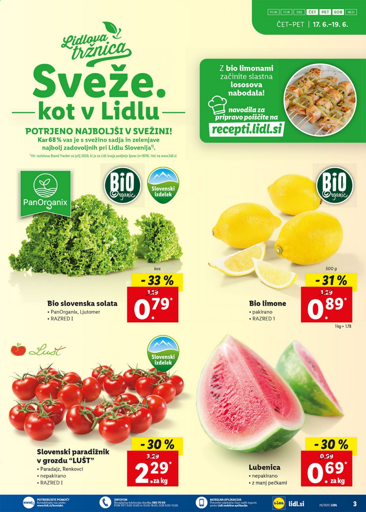 Lidl katalog - 17.6.2021 - 27.6.2021. Stran 3