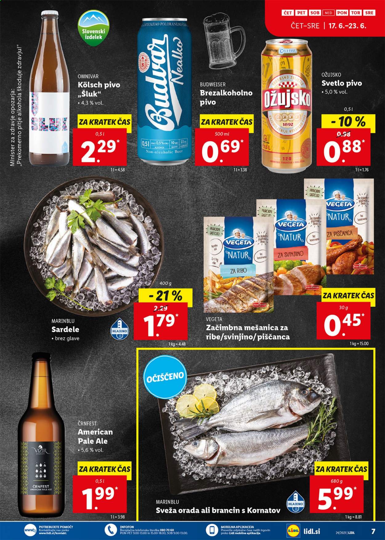 Lidl katalog - 17.6.2021 - 27.6.2021. Stran 7
