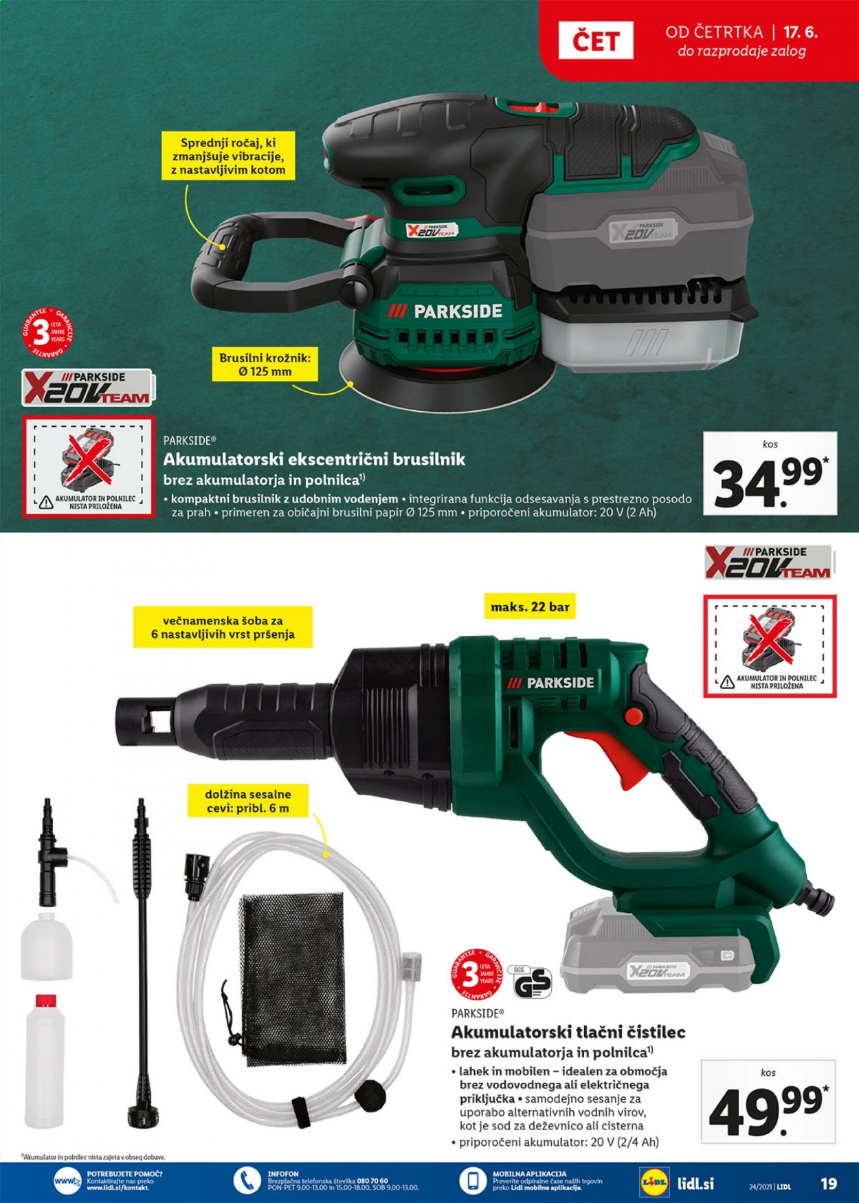 Lidl katalog - 17.6.2021 - 27.6.2021. Stran 19
