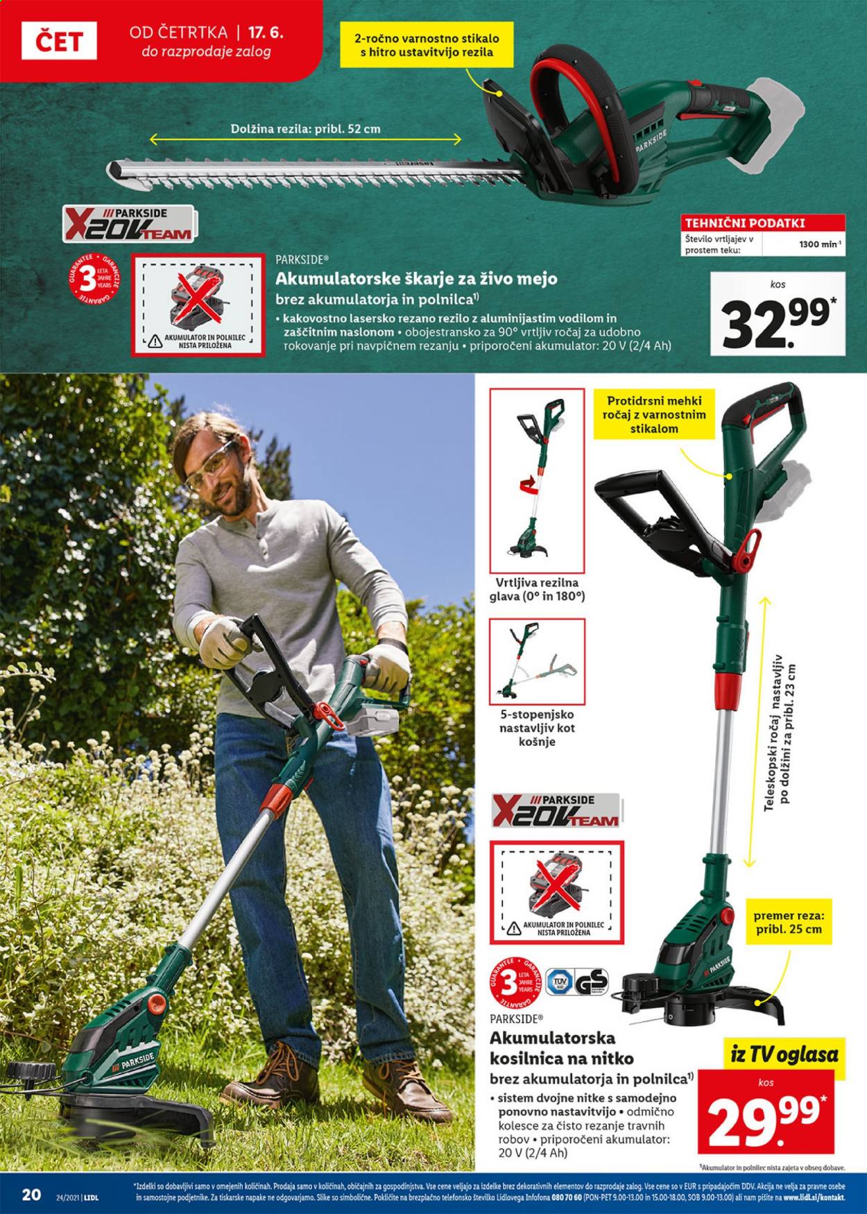 Lidl katalog - 17.6.2021 - 27.6.2021. Stran 20