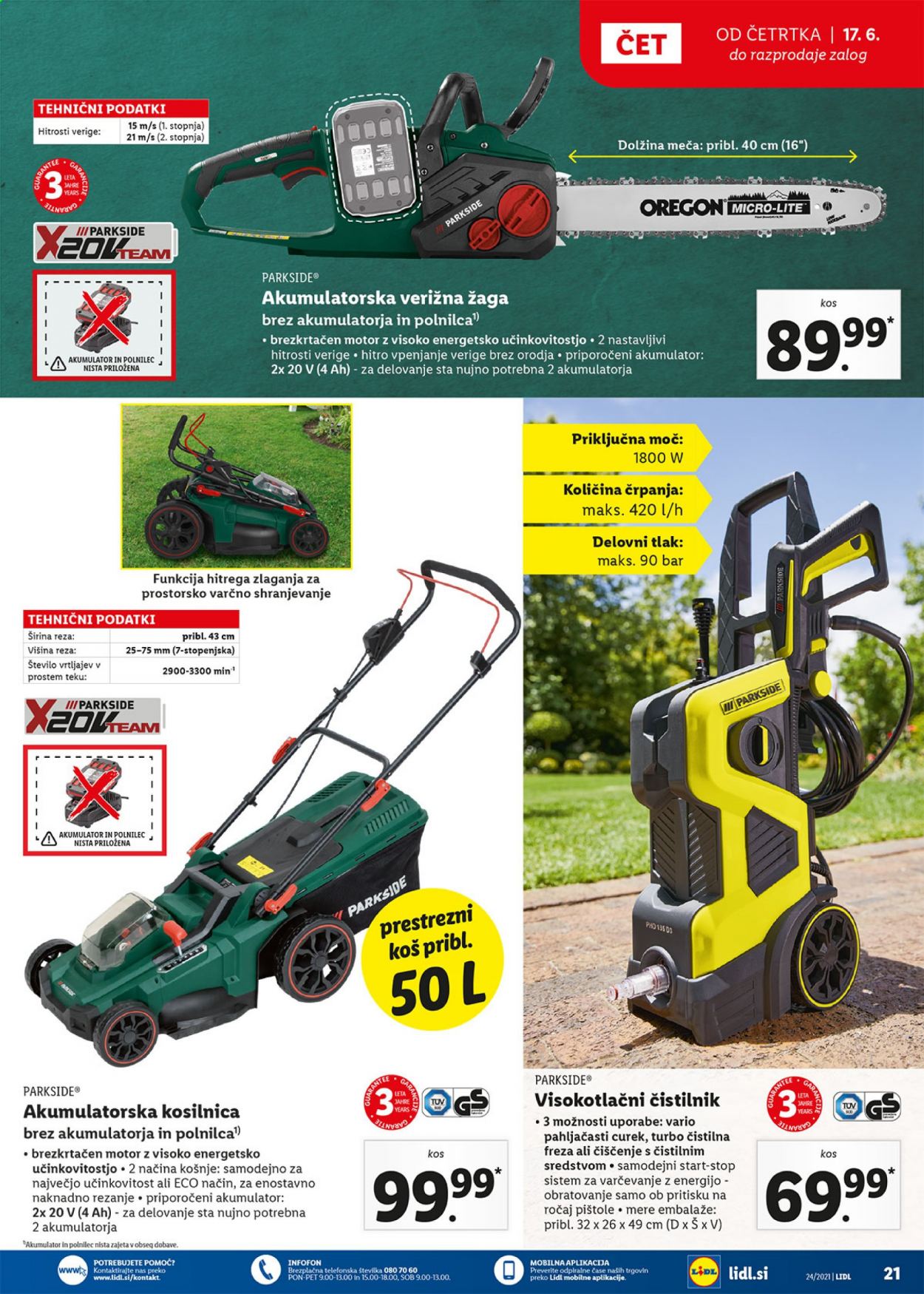 Lidl katalog - 17.6.2021 - 27.6.2021. Stran 21