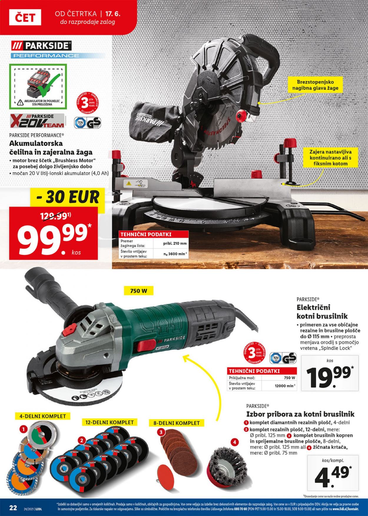 Lidl katalog - 17.6.2021 - 27.6.2021. Stran 22