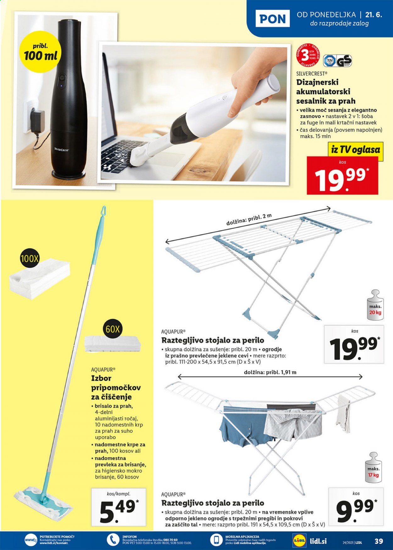 Lidl katalog - 17.6.2021 - 27.6.2021. Stran 39
