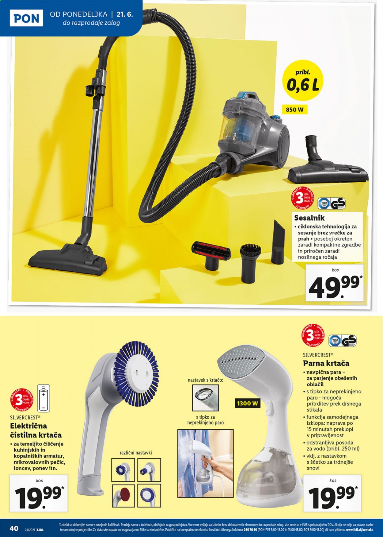 Lidl katalog - 17.6.2021 - 27.6.2021. Stran 40
