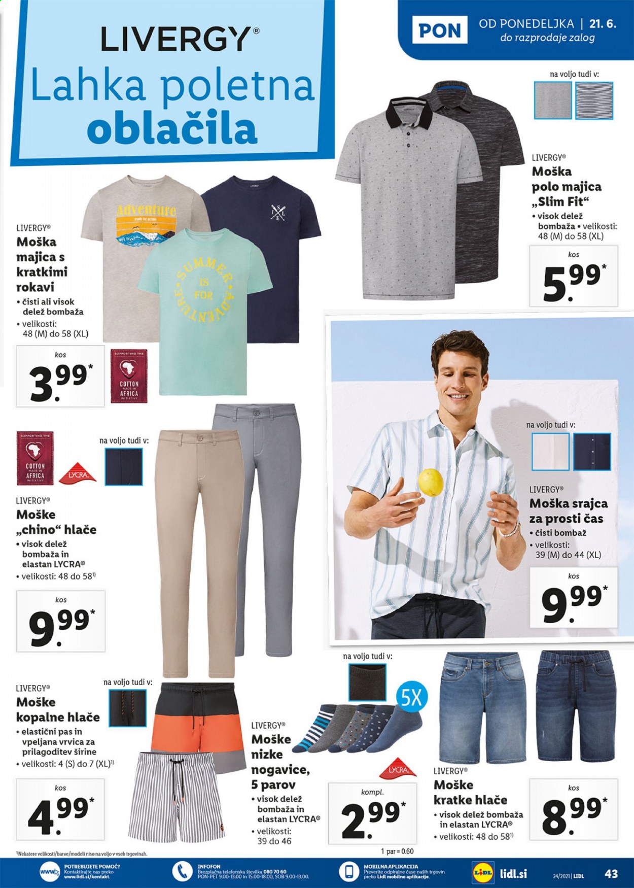 Lidl katalog - 17.6.2021 - 27.6.2021. Stran 43