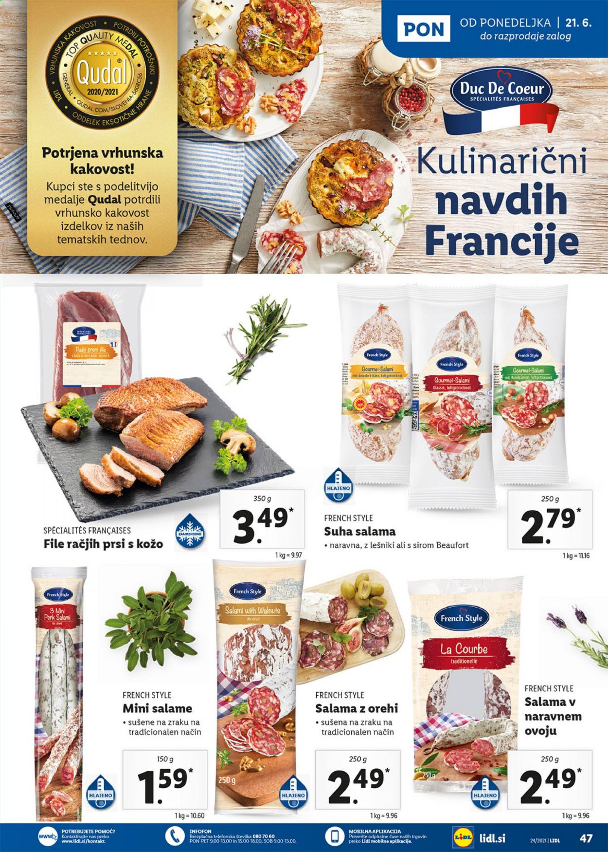 Lidl katalog - 17.6.2021 - 27.6.2021. Stran 47