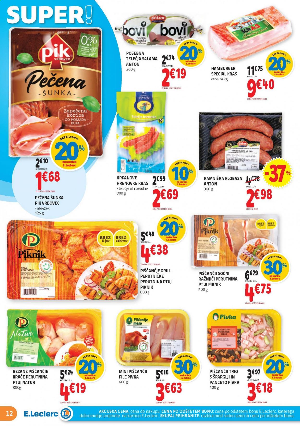 E.Leclerc katalog - 16.6.2021 - 26.6.2021. Stran 12