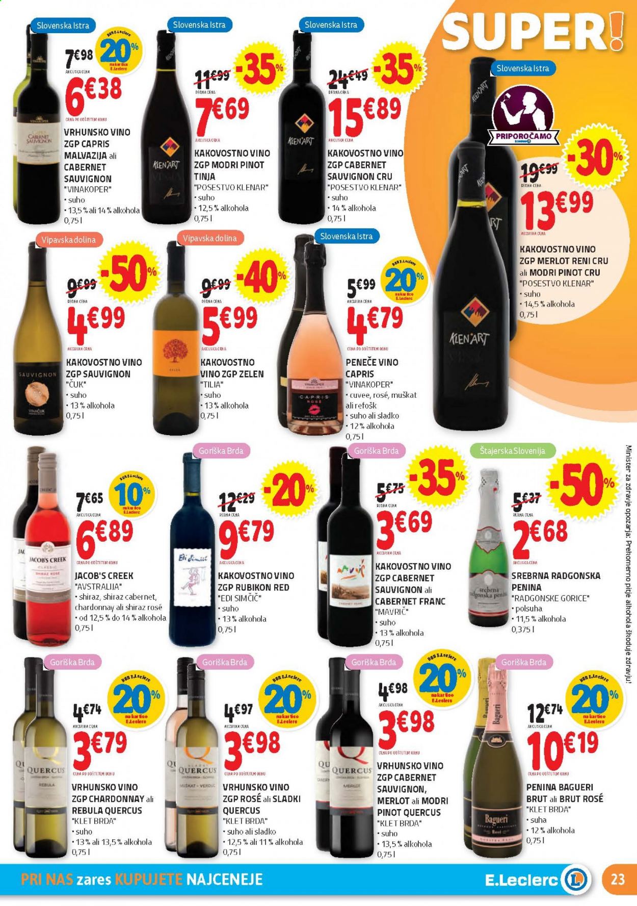 E.Leclerc katalog - 16.6.2021 - 26.6.2021. Stran 23
