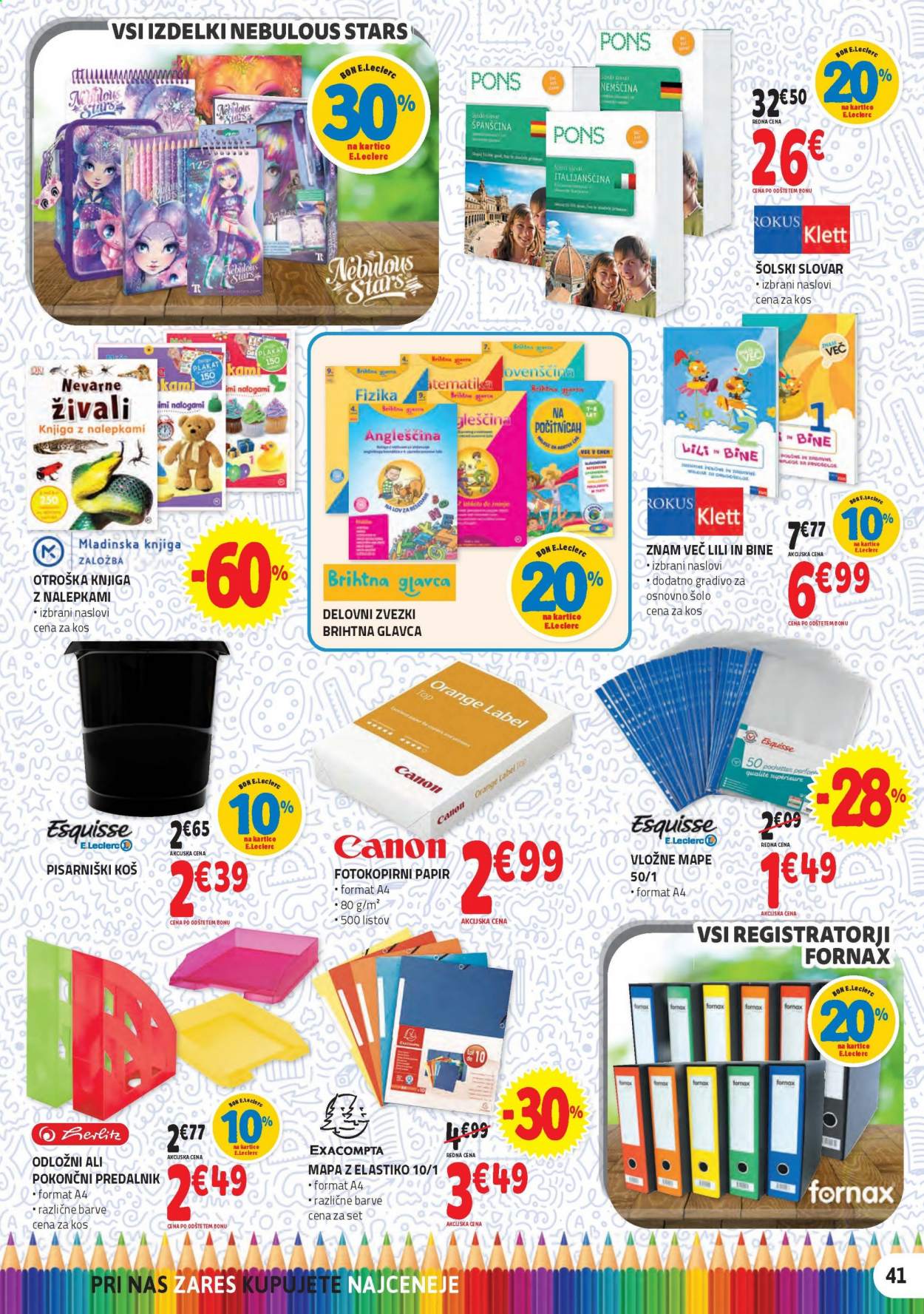 E.Leclerc katalog - 16.6.2021 - 26.6.2021. Stran 41