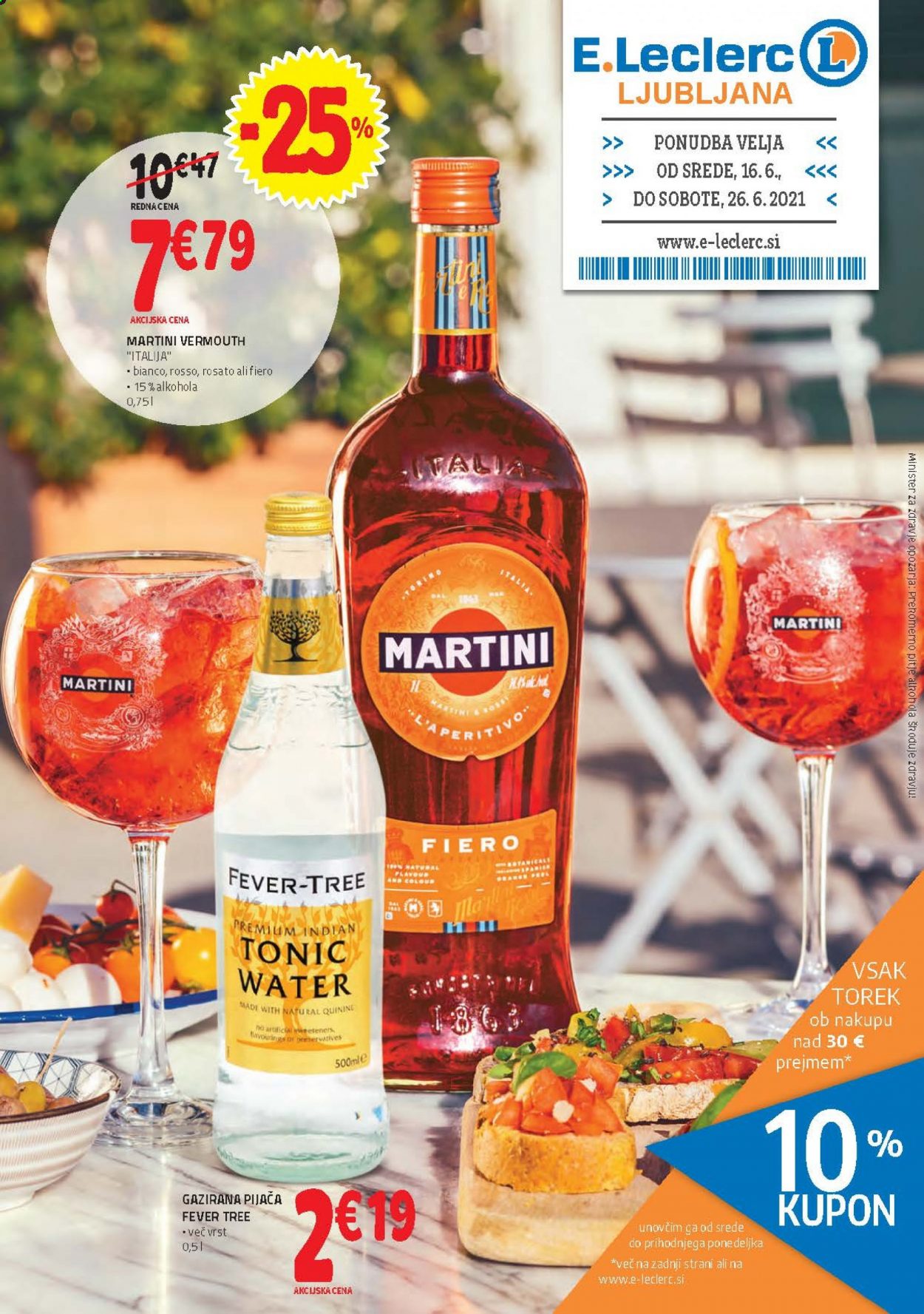 E.Leclerc katalog - 16.6.2021 - 26.6.2021. Stran 1