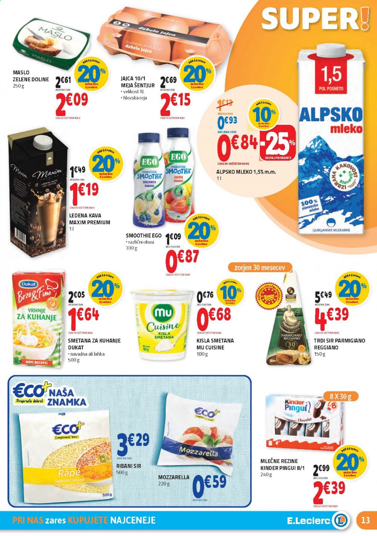 E.Leclerc katalog - 16.6.2021 - 26.6.2021. Stran 13