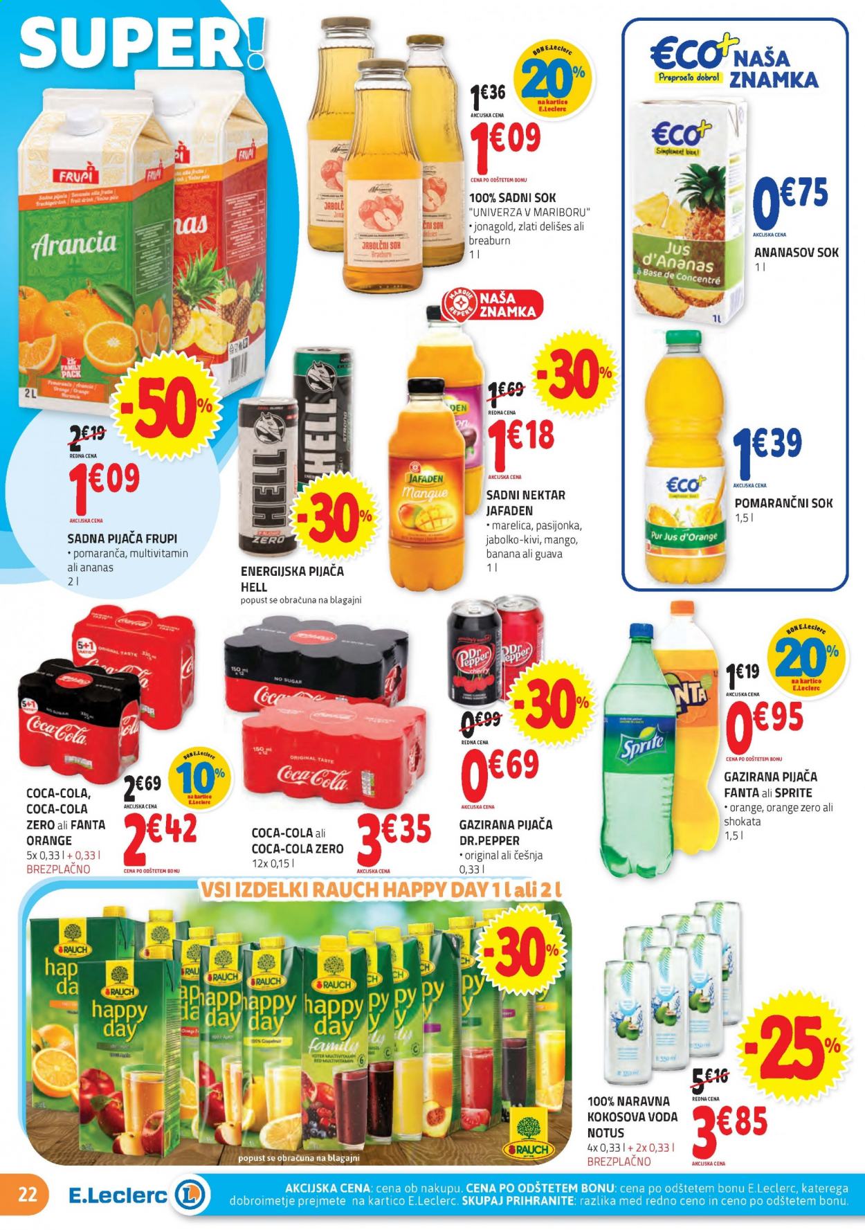 E.Leclerc katalog - 16.6.2021 - 26.6.2021. Stran 22