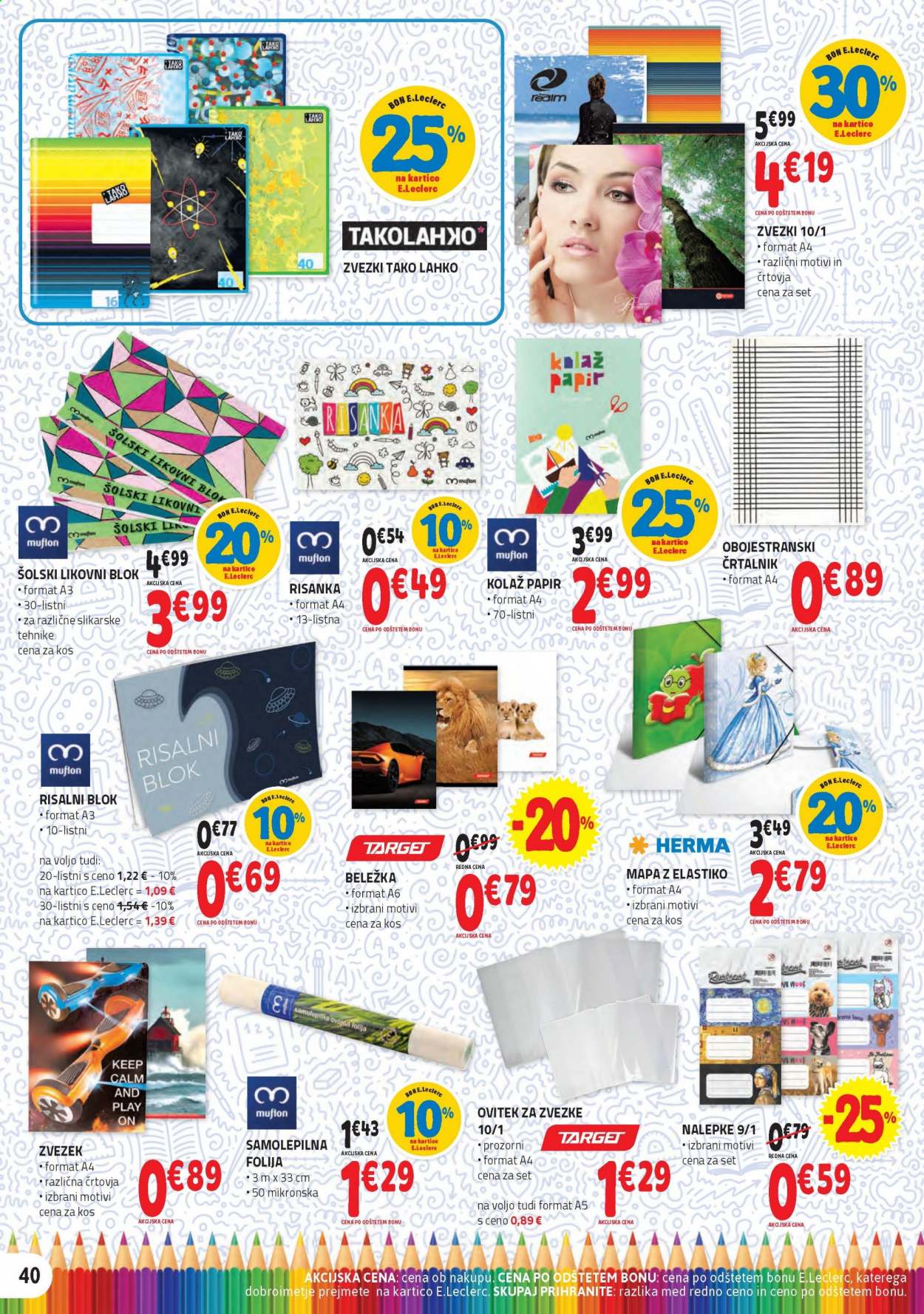 E.Leclerc katalog - 16.6.2021 - 26.6.2021. Stran 40