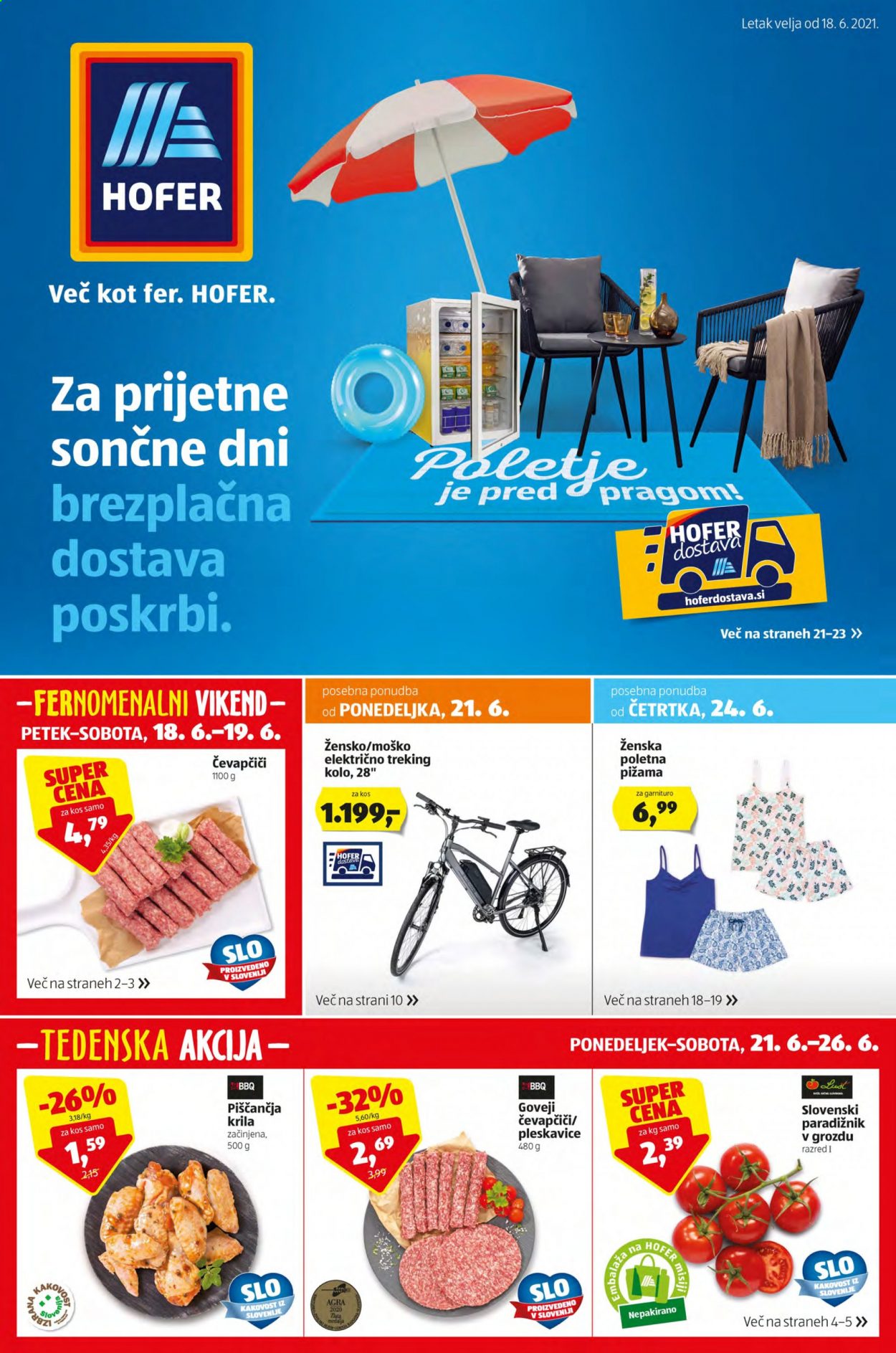 Hofer katalog - 17.6.2021 - 26.6.2021. Stran 5