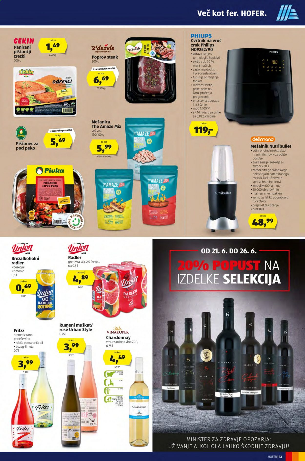 Hofer katalog - 17.6.2021 - 26.6.2021. Stran 17