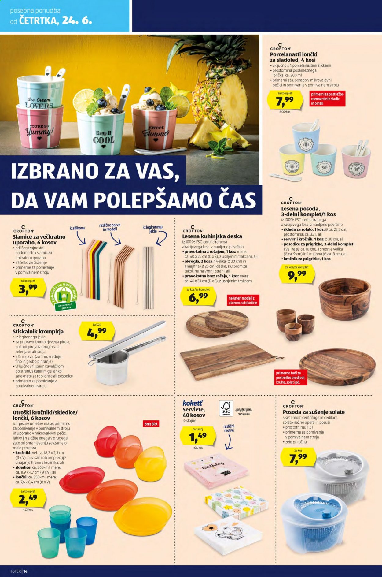 Hofer katalog - 17.6.2021 - 26.6.2021. Stran 18