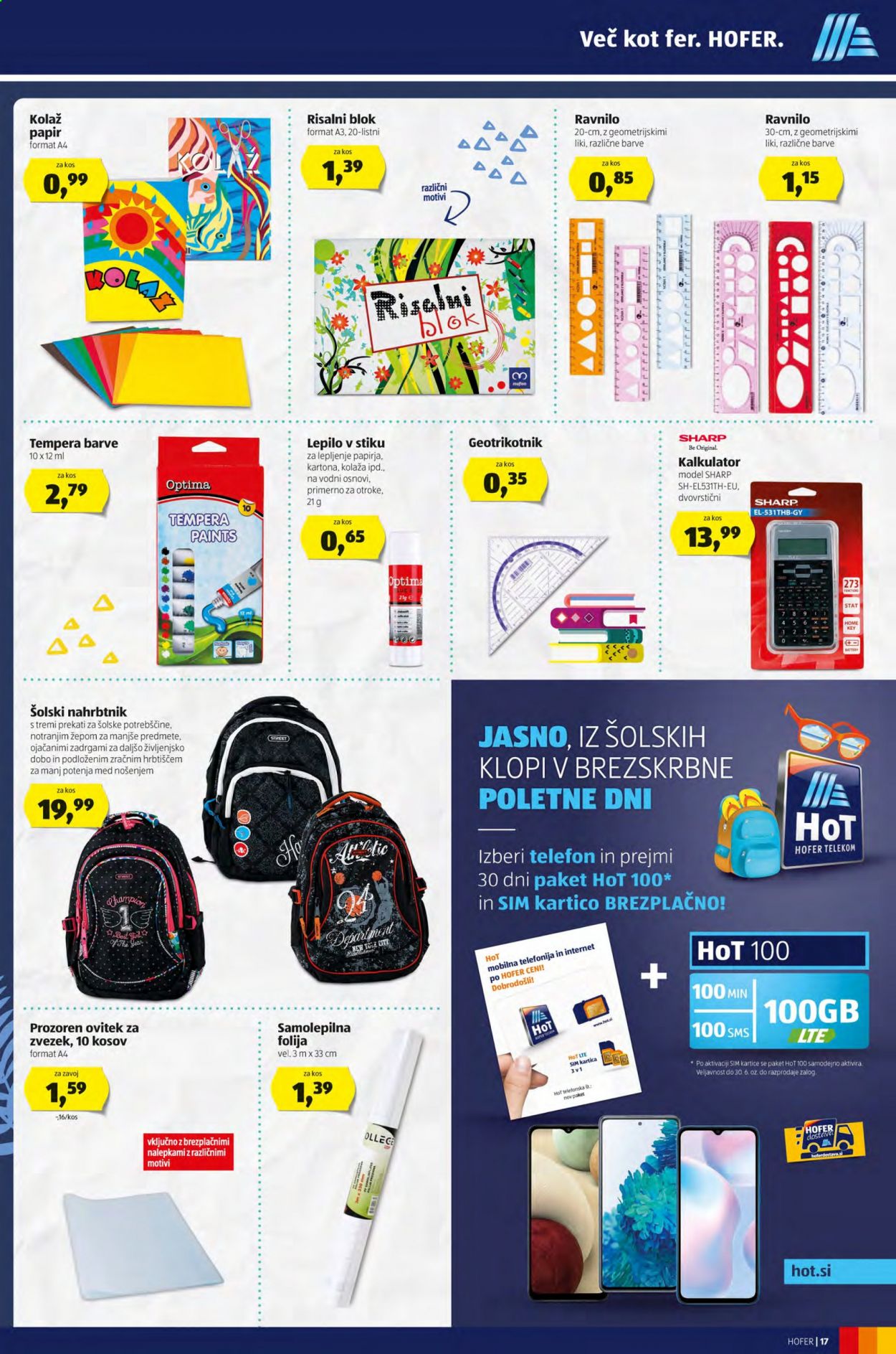 Hofer katalog - 17.6.2021 - 26.6.2021. Stran 21