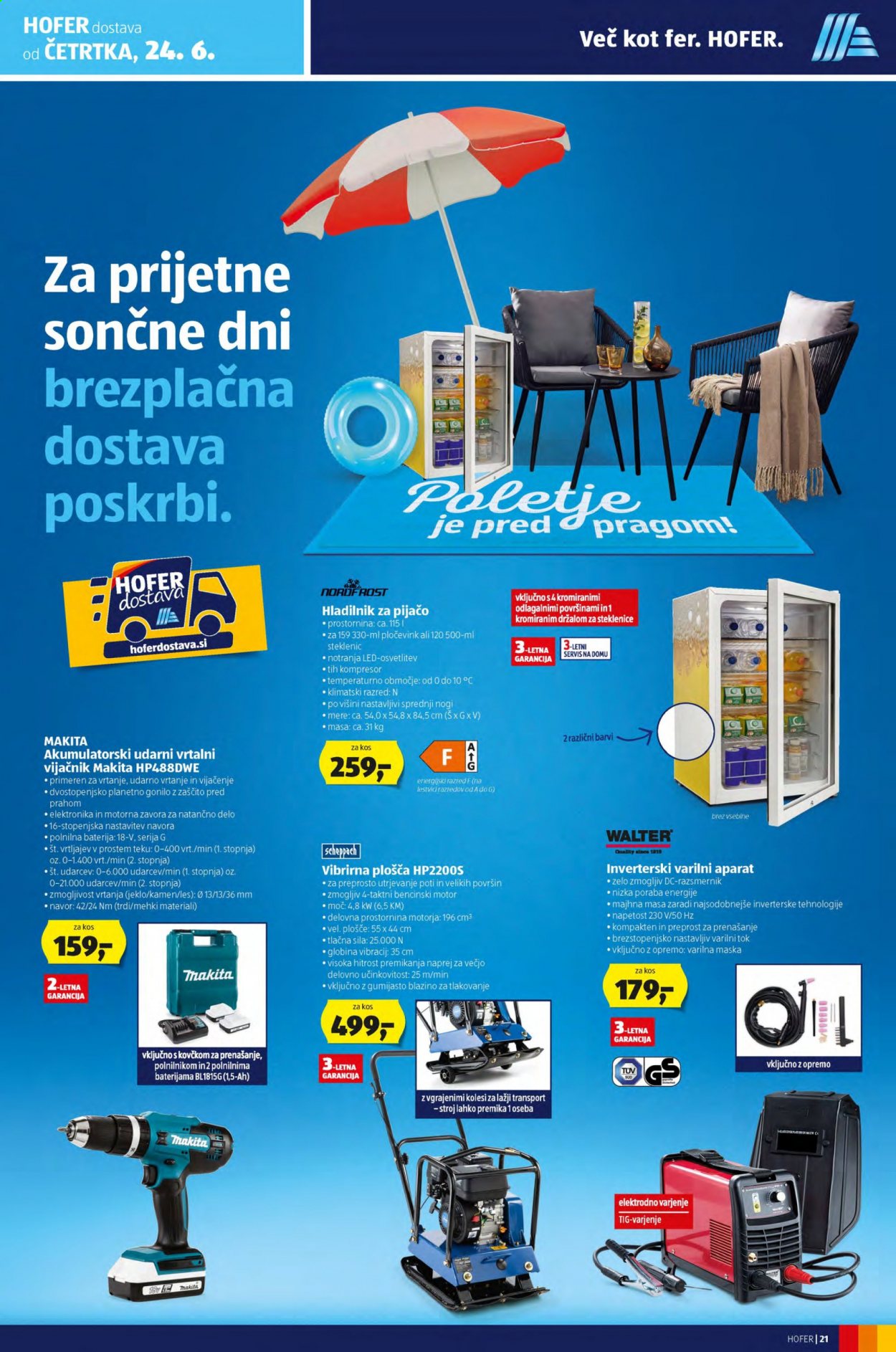 Hofer katalog - 17.6.2021 - 26.6.2021. Stran 25