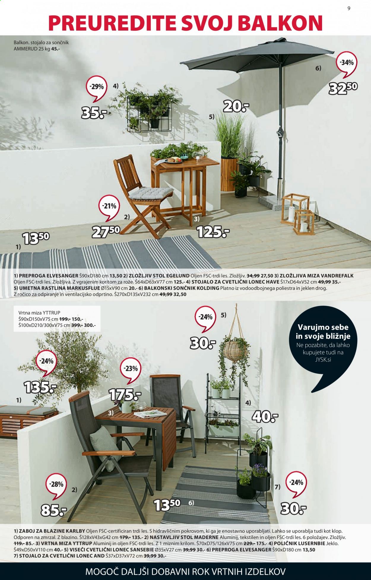 JYSK katalog - 17.6.2021 - 30.6.2021. Stran 9
