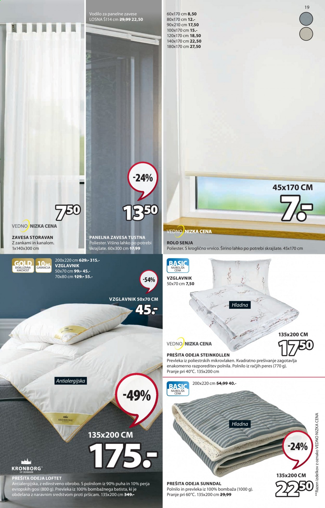JYSK katalog - 17.6.2021 - 30.6.2021. Stran 19