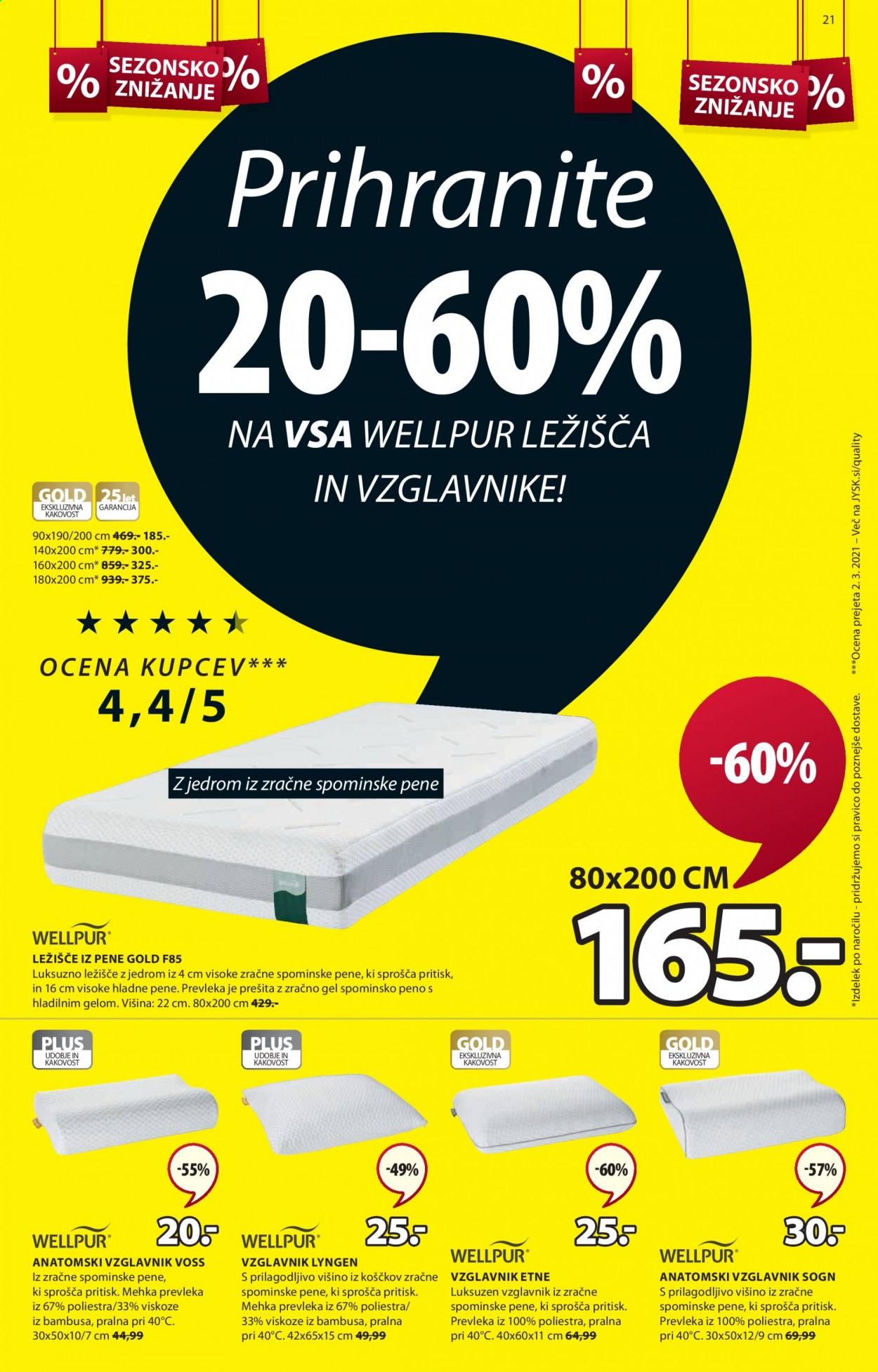 JYSK katalog - 17.6.2021 - 30.6.2021. Stran 21