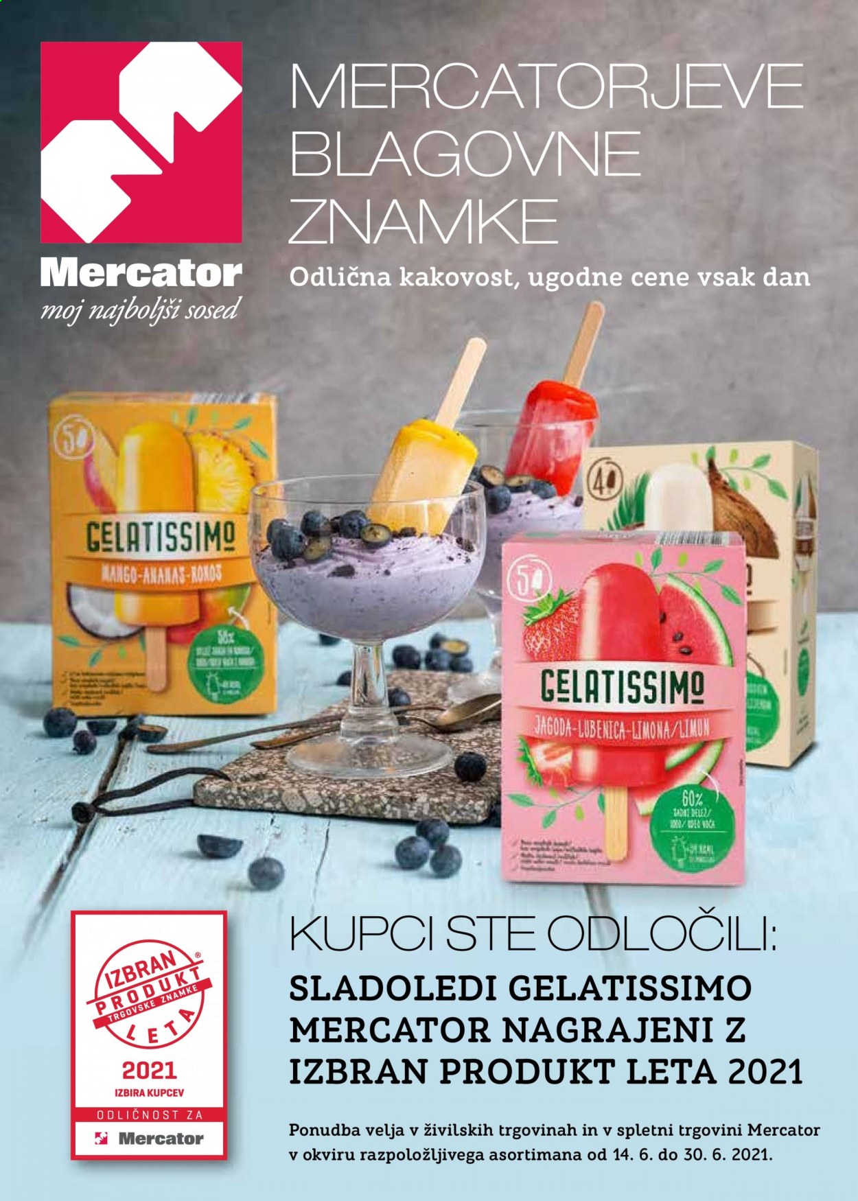 Mercator katalog - 14.6.2021 - 30.6.2021. Stran 1