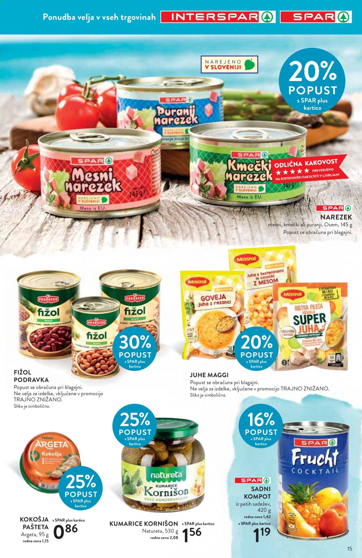SPAR katalog - 23.6.2021 - 6.7.2021. Stran 15