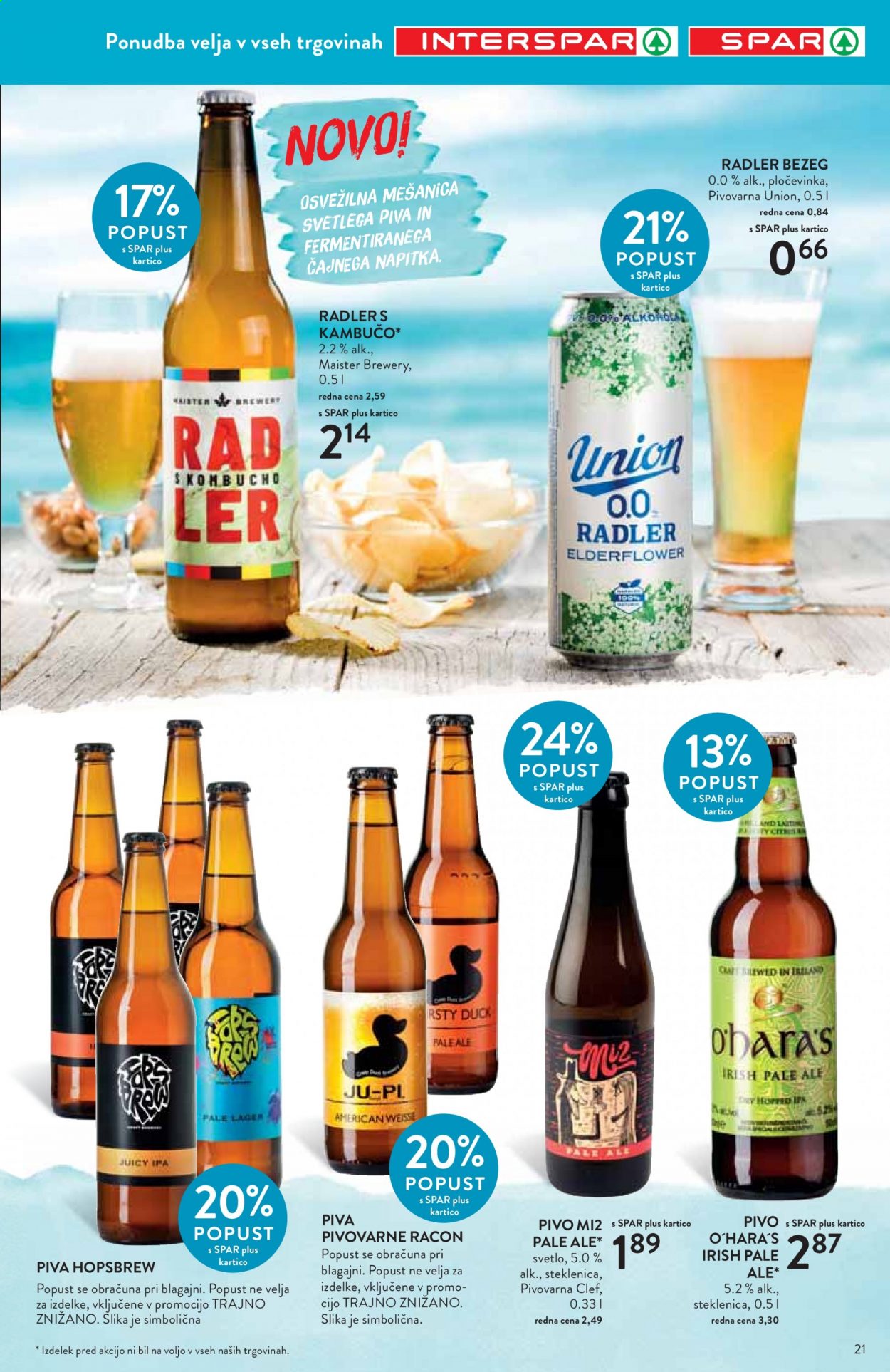 SPAR katalog - 23.6.2021 - 6.7.2021. Stran 21
