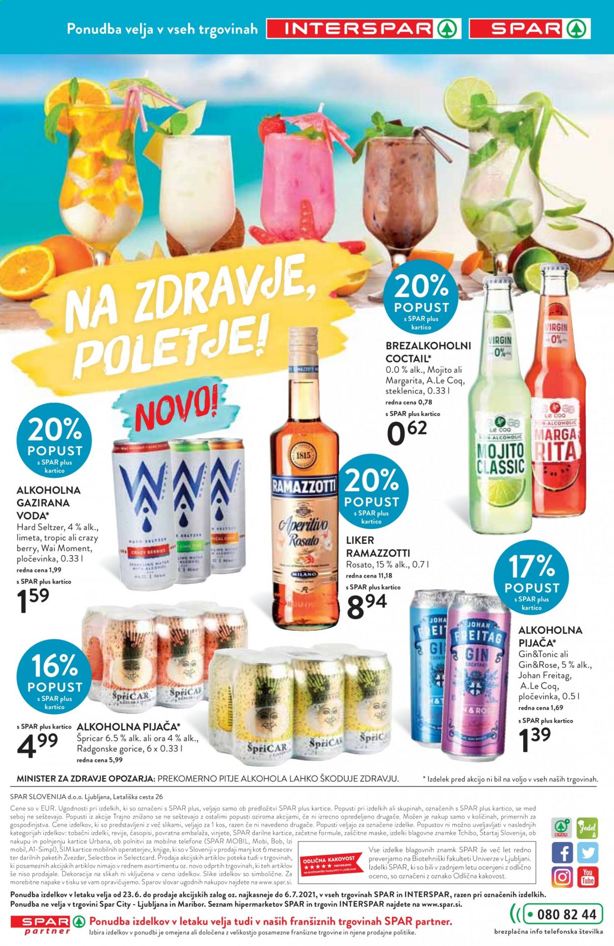 SPAR katalog - 23.6.2021 - 6.7.2021. Stran 24