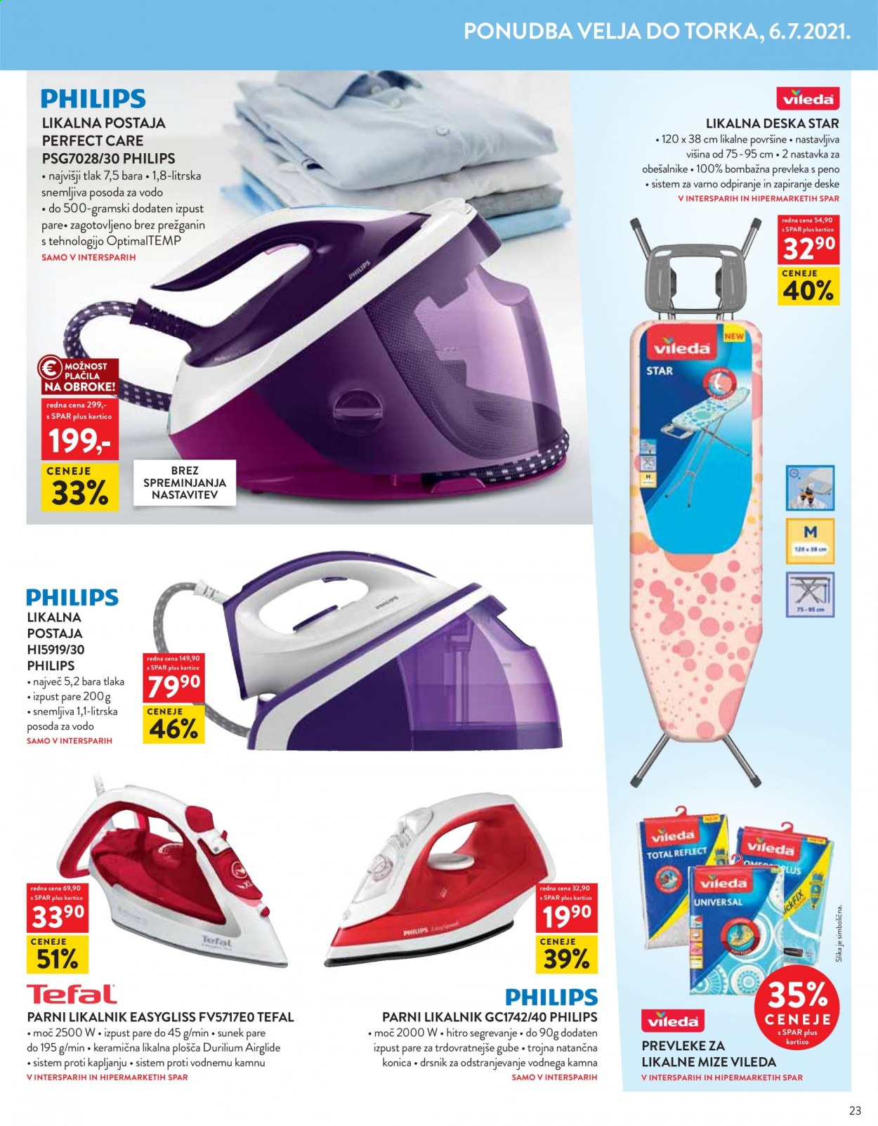 SPAR katalog - 23.6.2021 - 6.7.2021. Stran 23