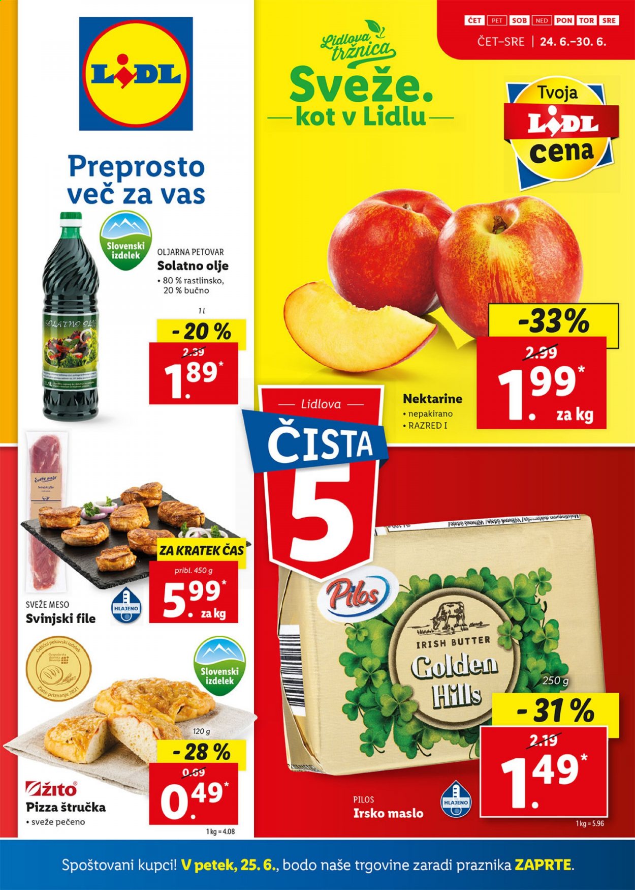 Lidl katalog - 24.6.2021 - 4.7.2021. Stran 1