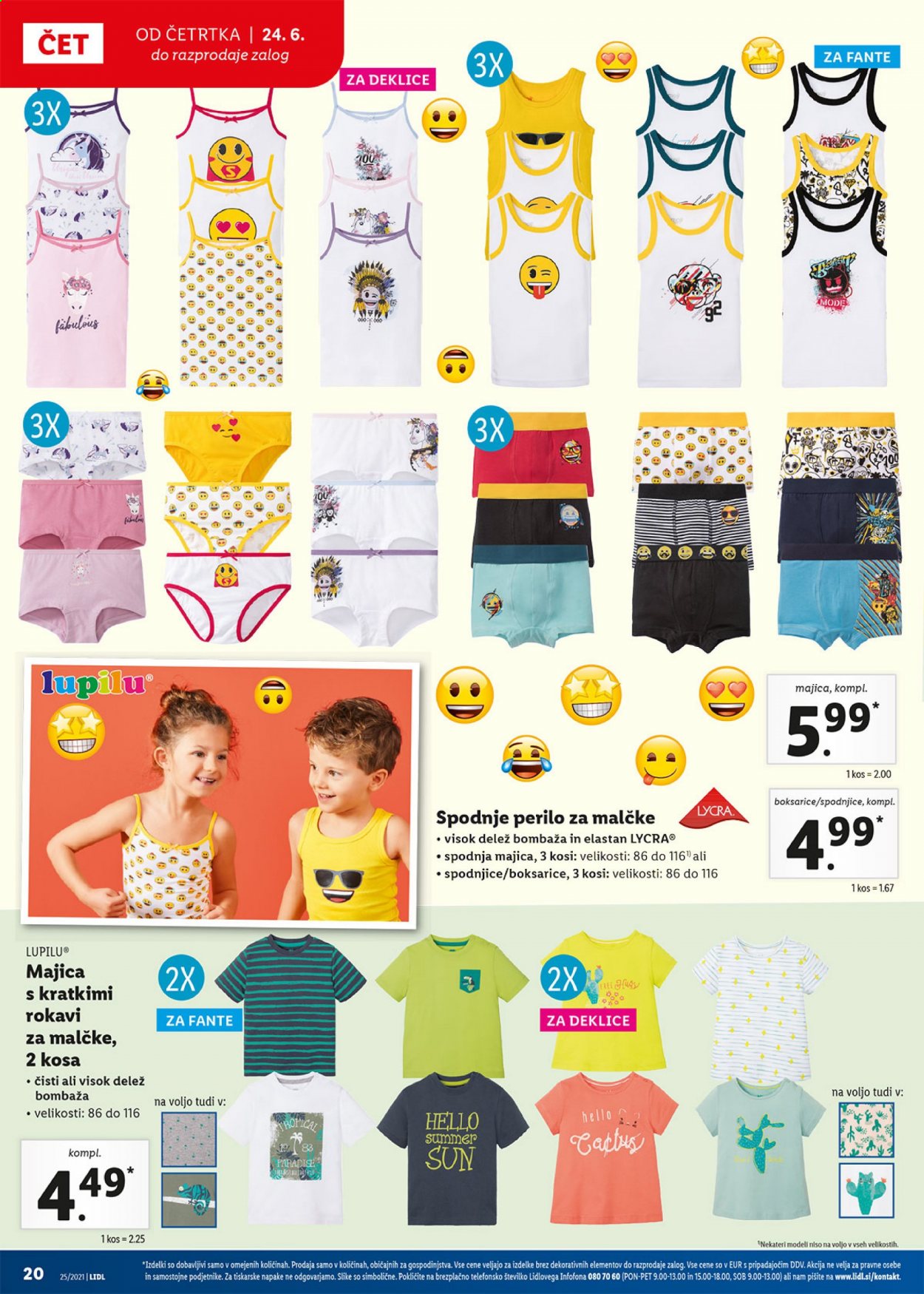 Lidl katalog - 24.6.2021 - 4.7.2021. Stran 20
