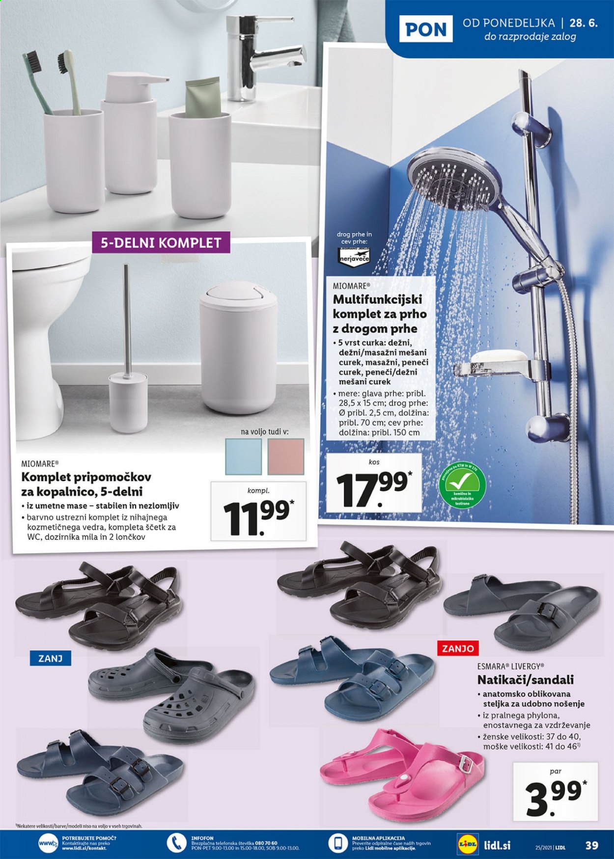 Lidl katalog - 24.6.2021 - 4.7.2021. Stran 39
