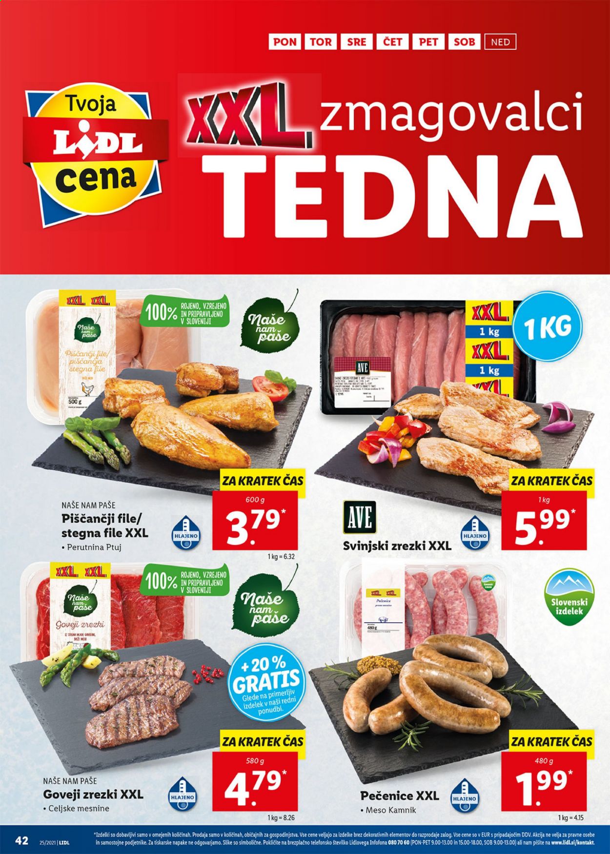Lidl katalog - 24.6.2021 - 4.7.2021. Stran 42