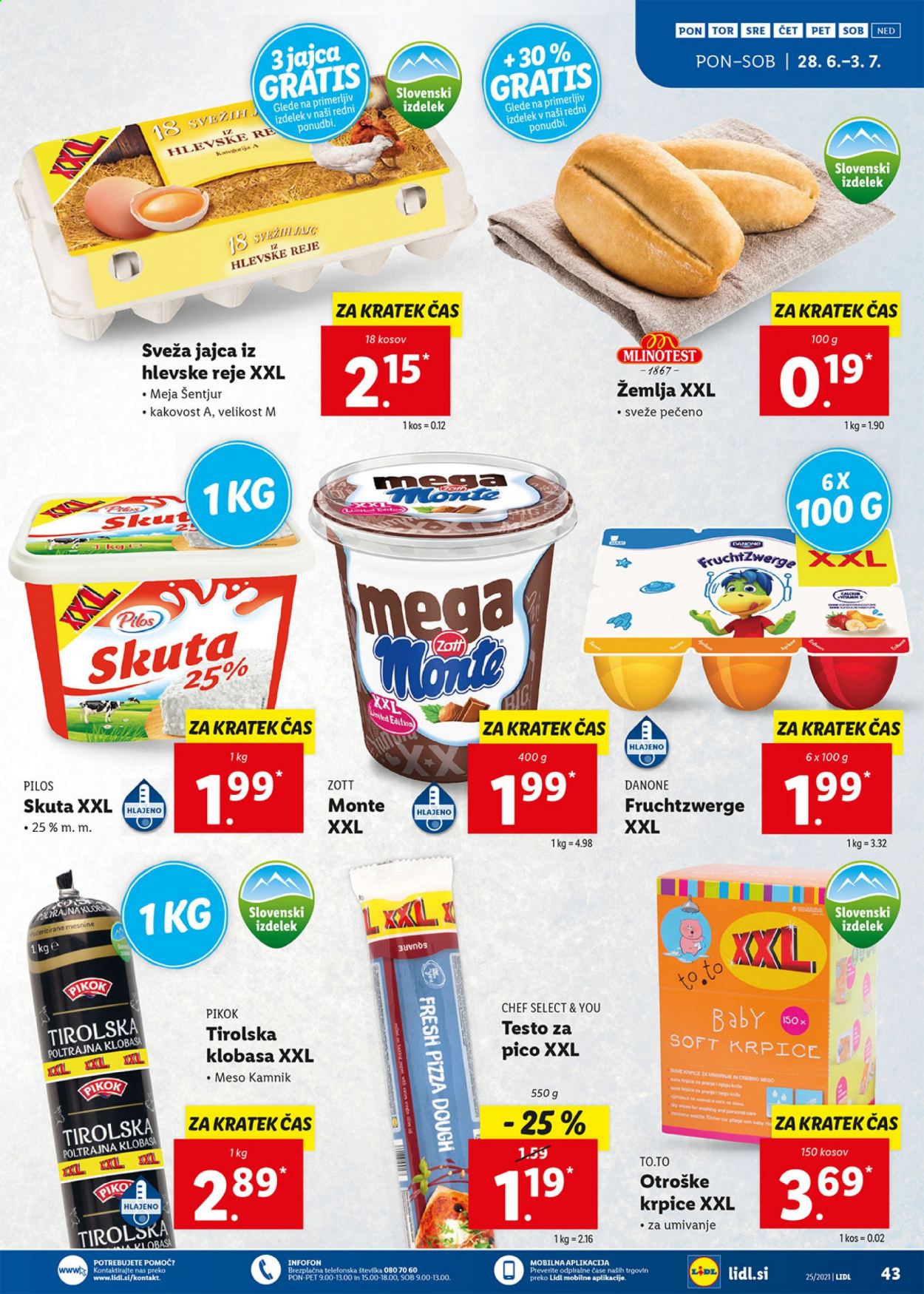 Lidl katalog - 24.6.2021 - 4.7.2021. Stran 43