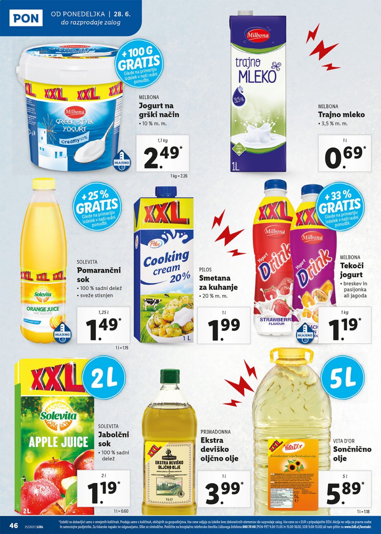 Lidl katalog - 24.6.2021 - 4.7.2021. Stran 46