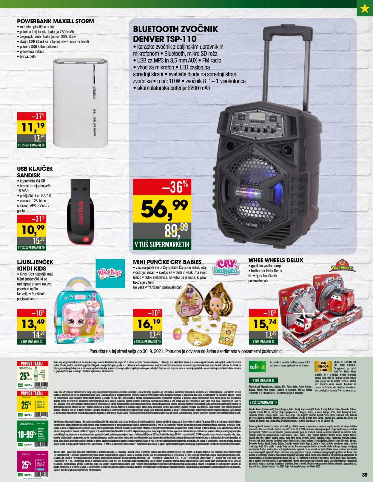 Tuš katalog - 23.6.2021 - 29.6.2021. Stran 39