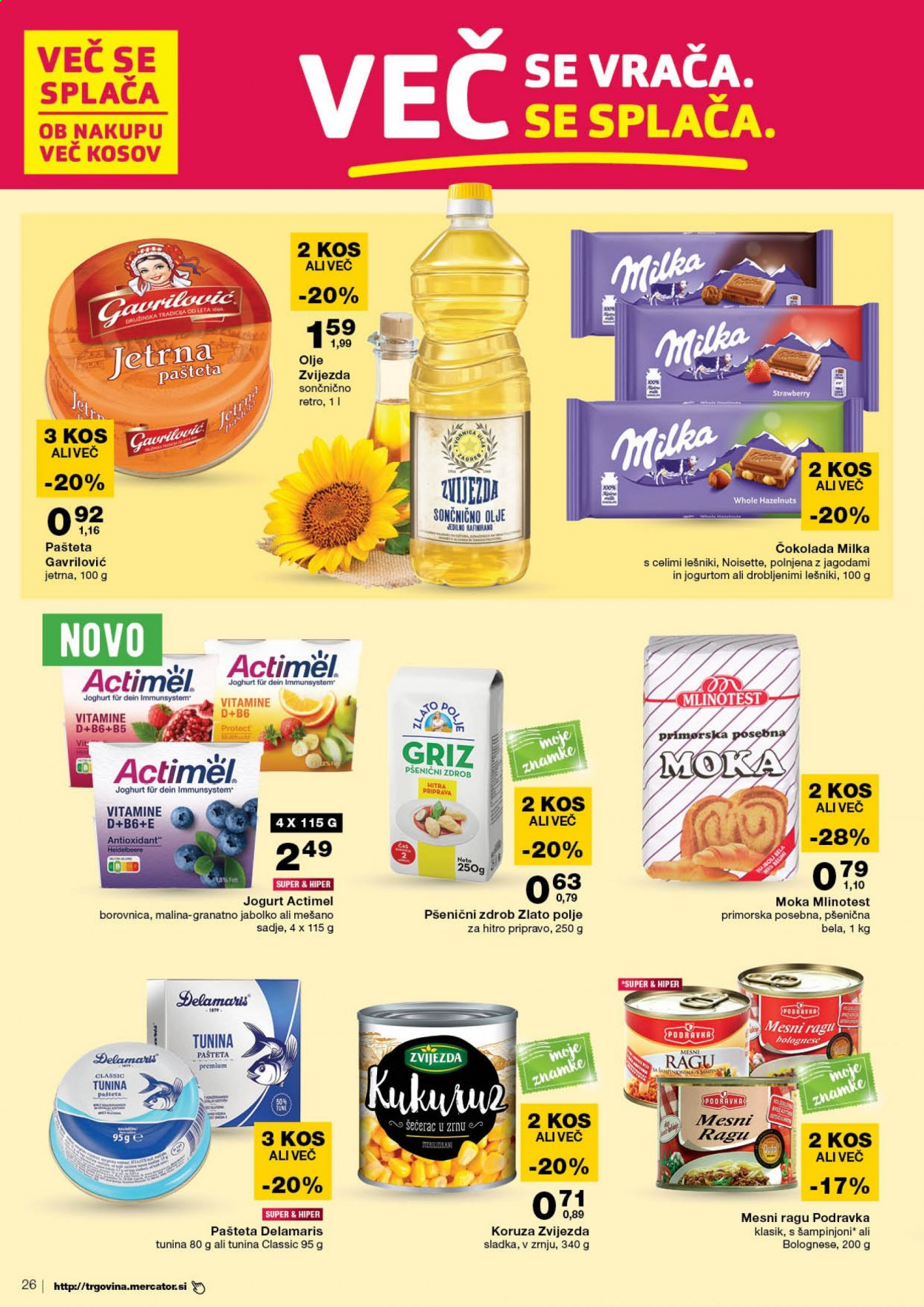 Mercator katalog - 24.6.2021 - 30.6.2021. Stran 26