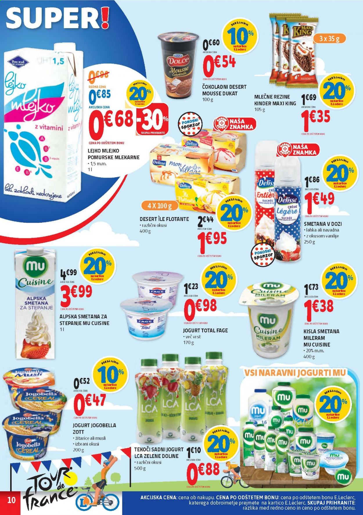 E.Leclerc katalog - 23.6.2021 - 3.7.2021. Stran 10