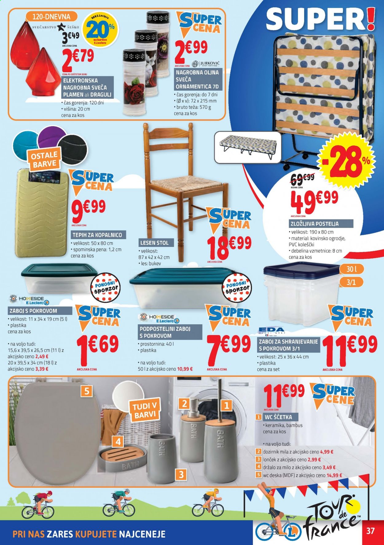 E.Leclerc katalog - 23.6.2021 - 3.7.2021. Stran 37